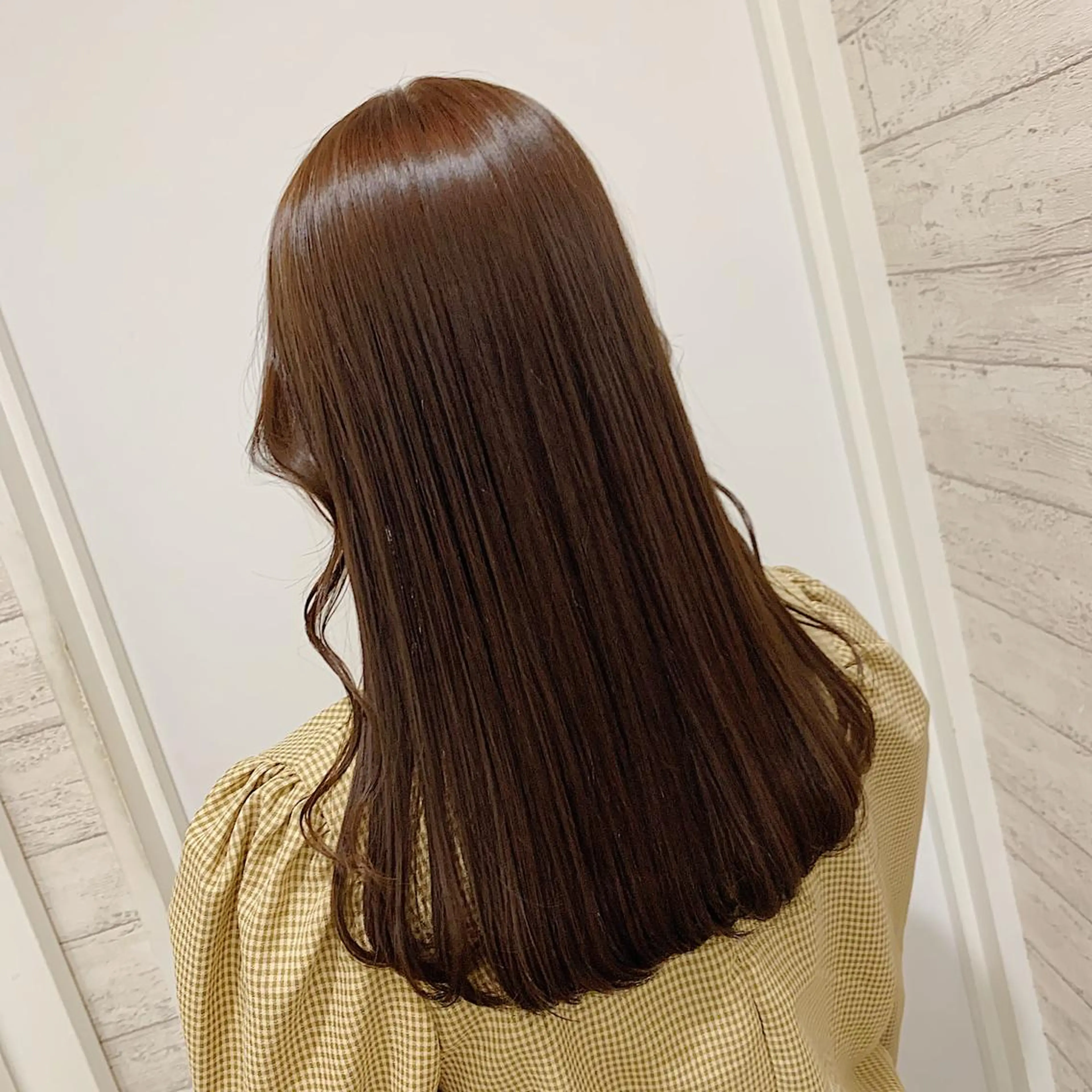 セミロング カラー ヘアカラー GO TODAY SHAiRE SALON 町田店所属・🫧大森 知夏🫧のヘアスタイル