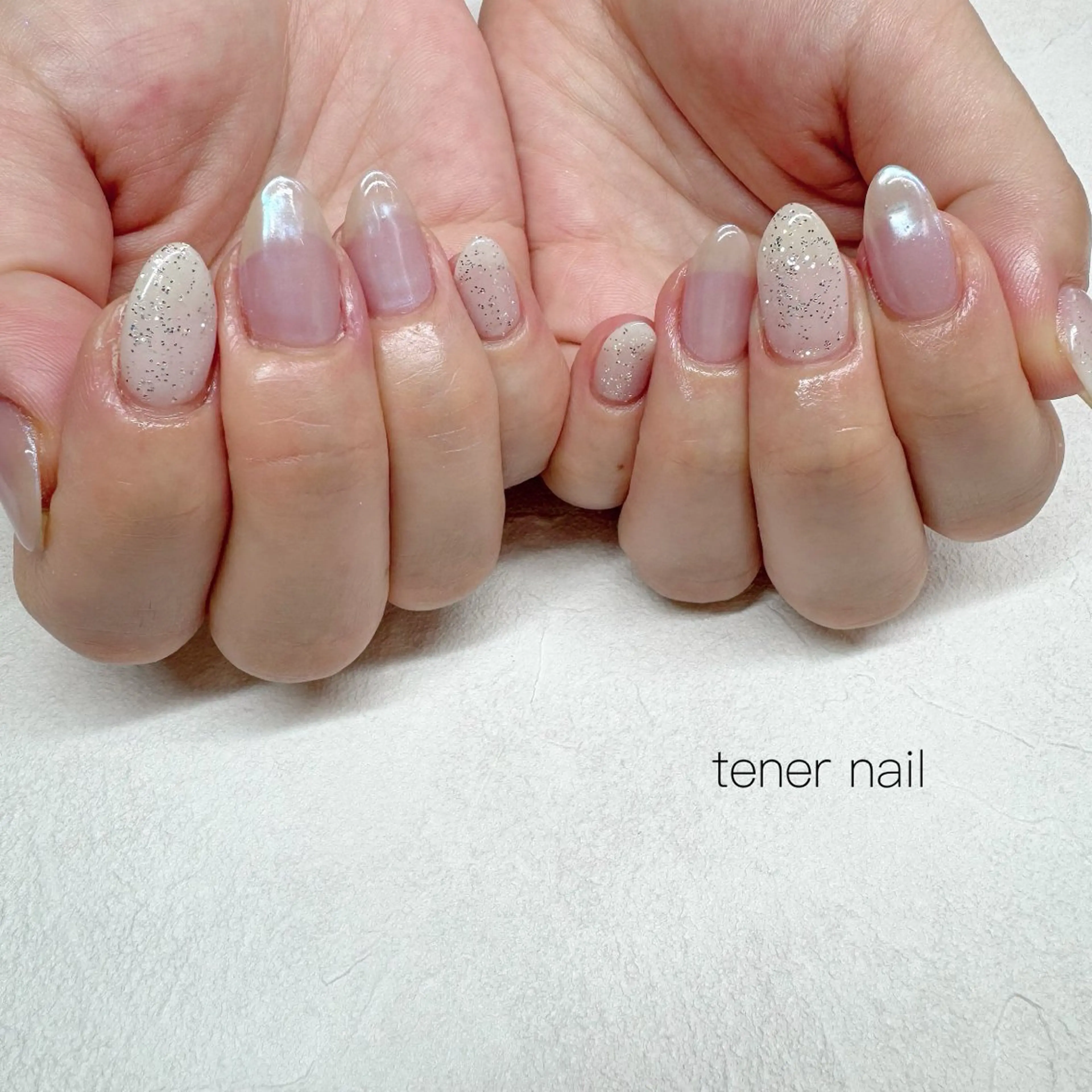 ネイル ホワイト ハンドネイル tener  nail  テネルネイル所属・テネルネイル tener nailのネイルデザイン