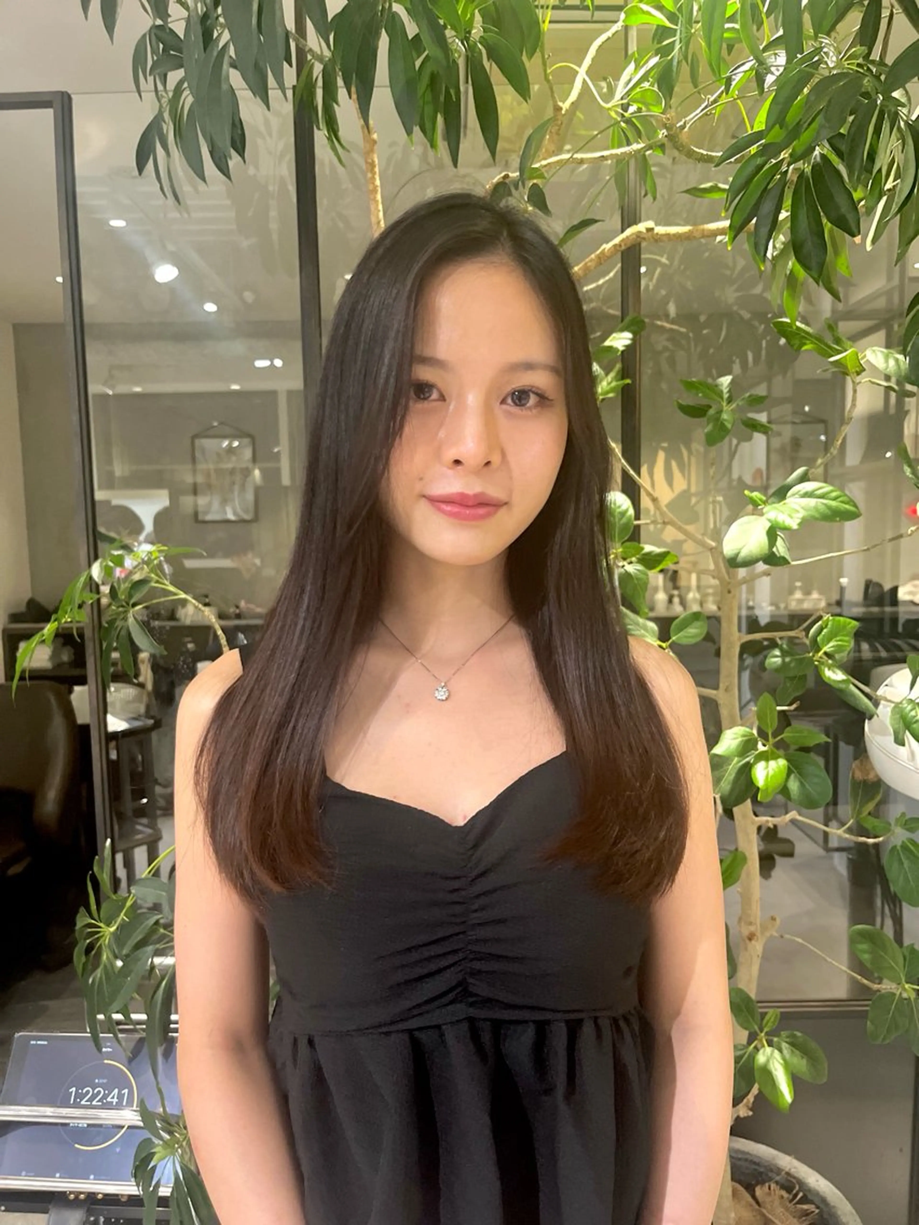 ロング 本田 聖のヘアスタイル