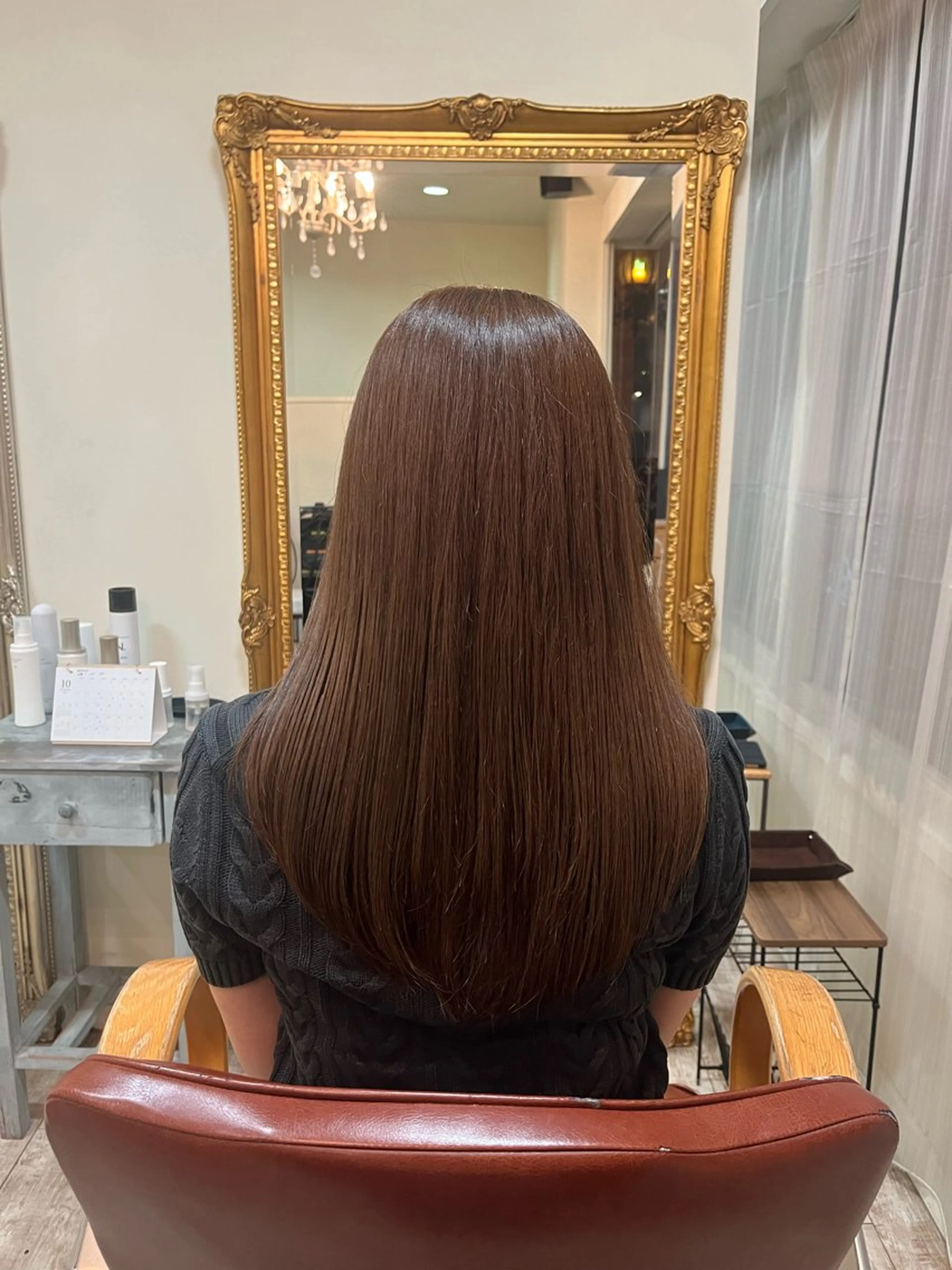 セミロング 【艶髪カラー】 omiのヘアスタイル