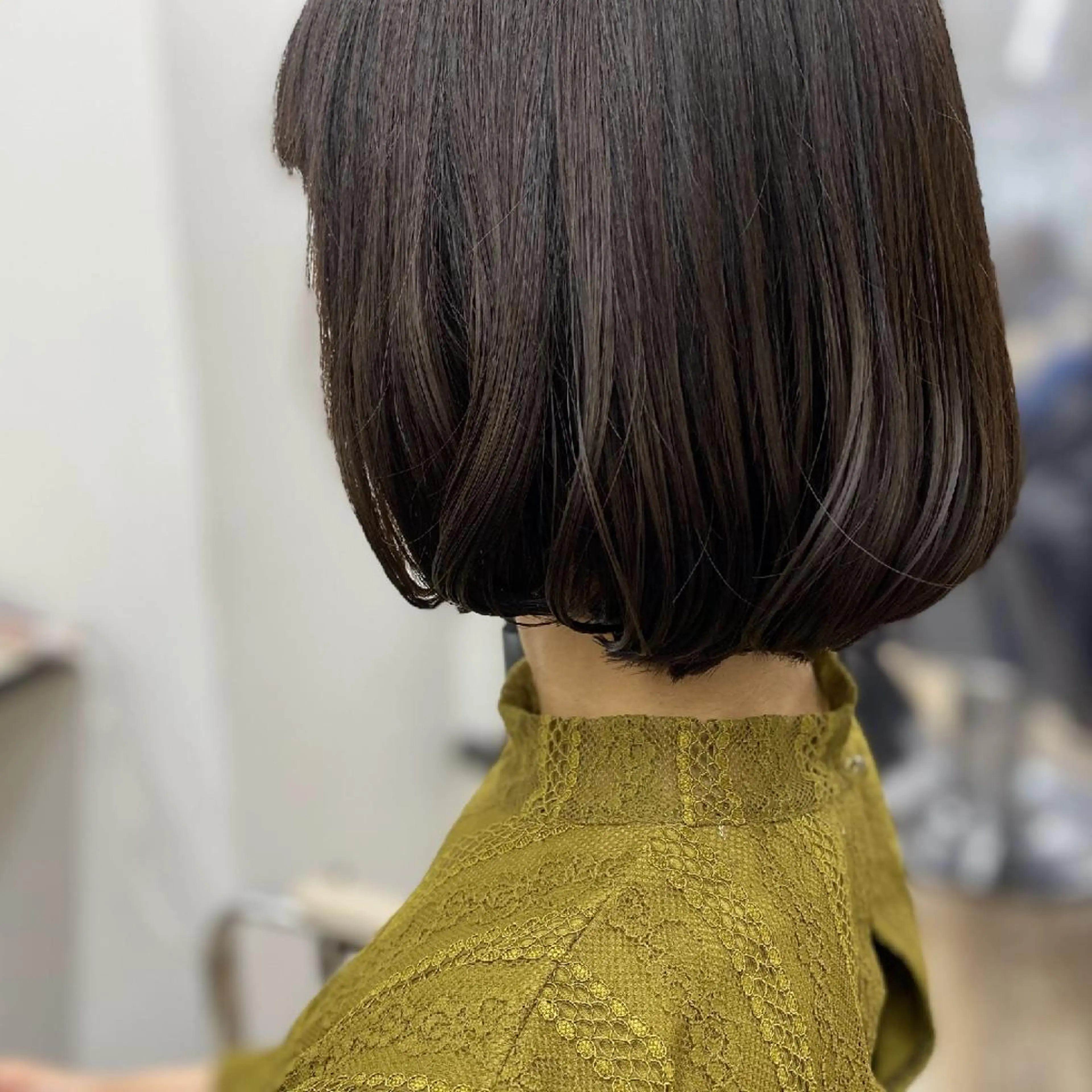 ミディアム カット 縮毛矯正 似合わせ小顔カット 🌟神谷 ヨシタカのヘアスタイル