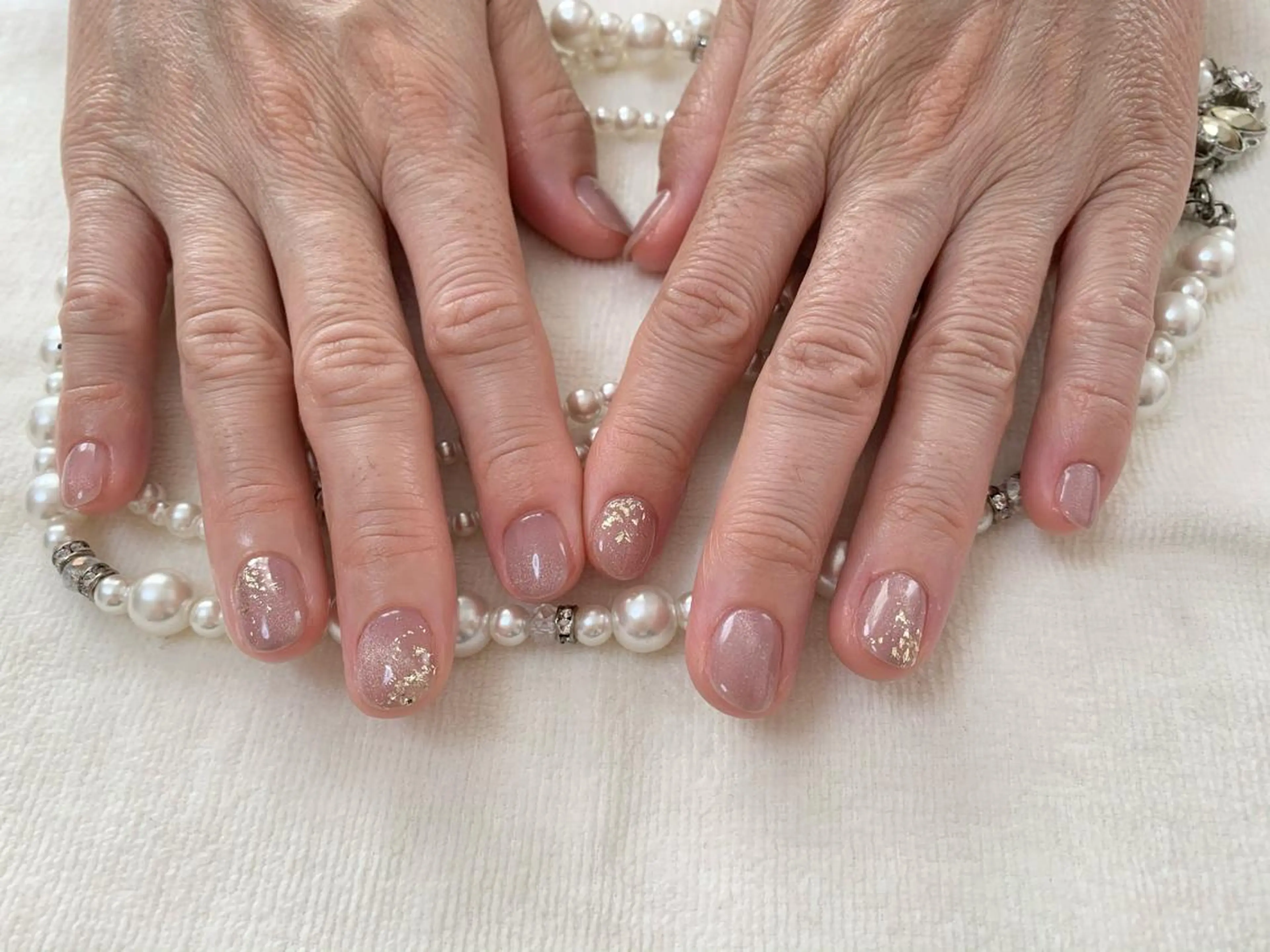 ネイル マグネットネイル ハンドネイル 手塚 里奈のネイルデザイン