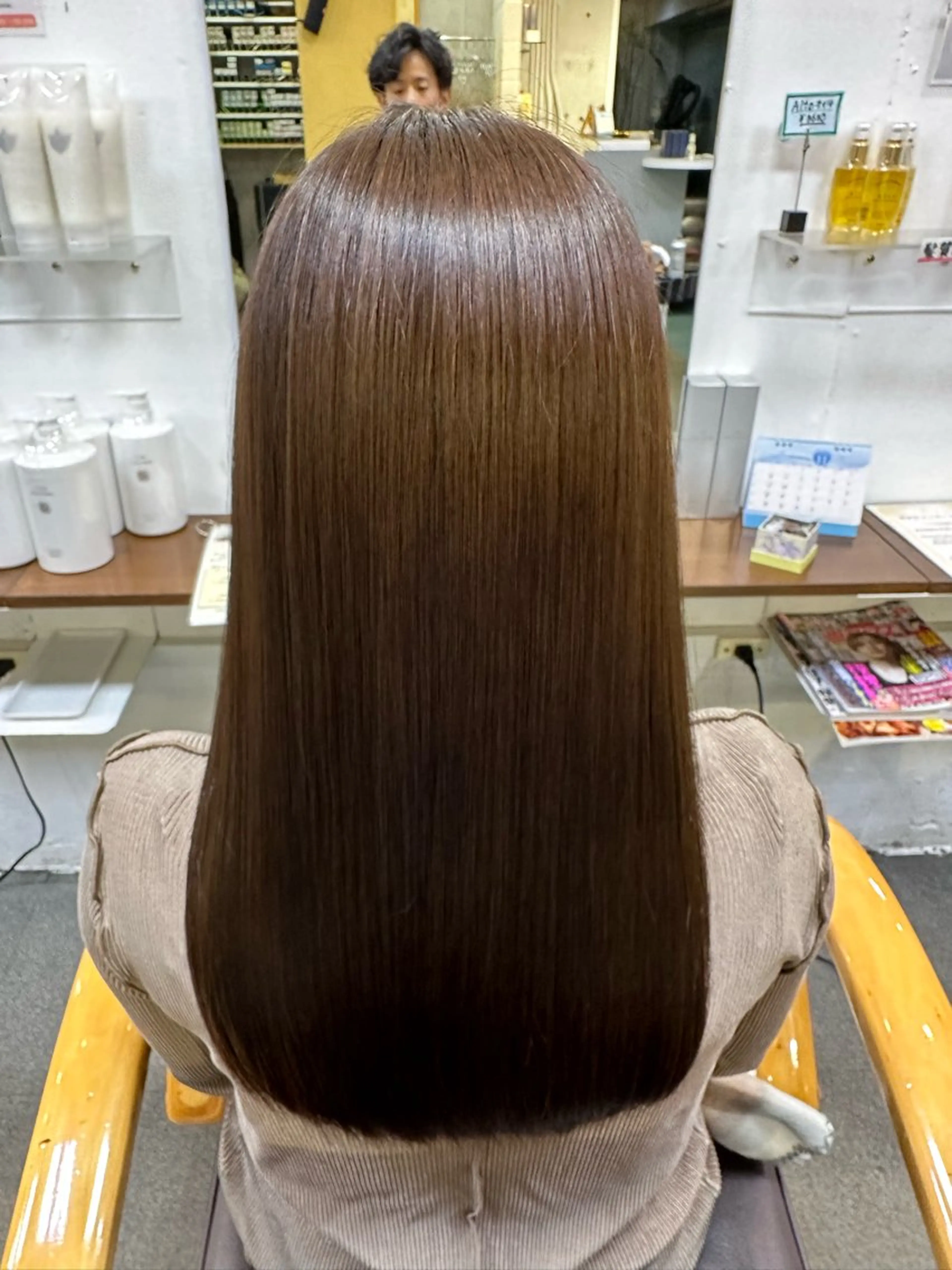 ロング 髪質改善 カット トリートメント 【髪質改善】に特化 オリーブオイルクラブのヘアスタイル