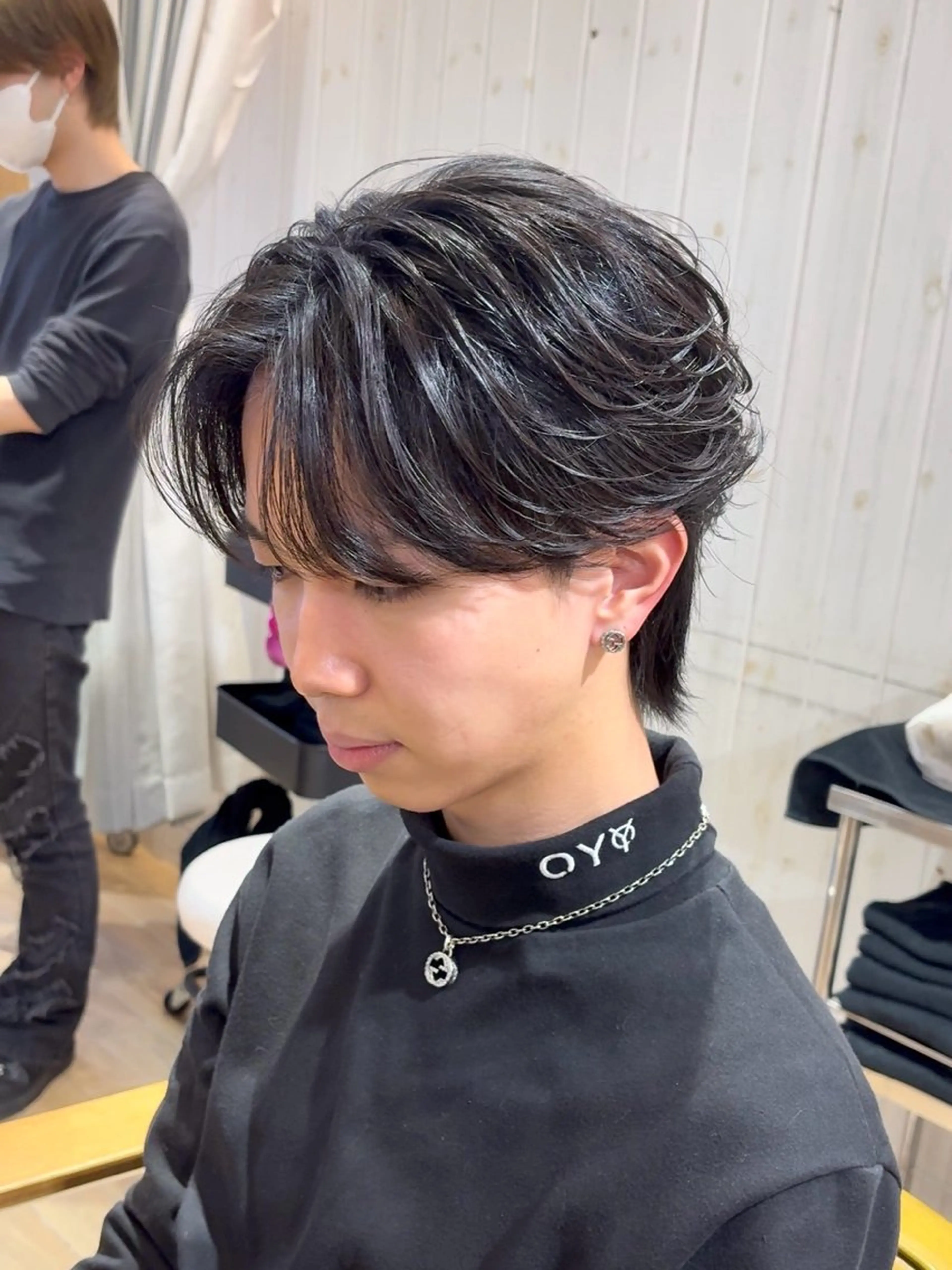 🎵🎵メンズカット+フェザーorニュアンスパーマ🎵🎵の写真