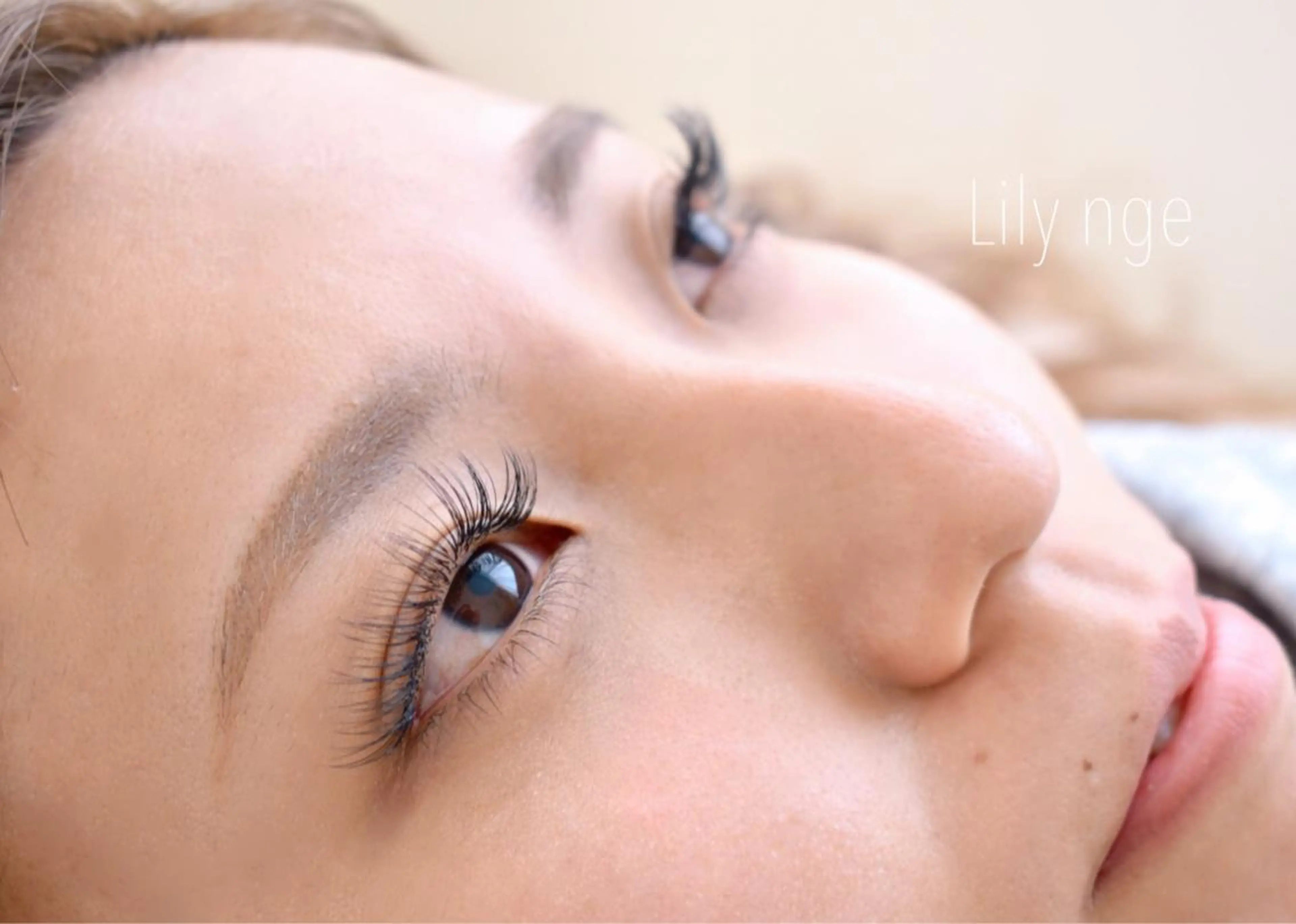 マツエク・マツパ まつげパーマ 下まつげエクステ Lily nge   〜リリーアンジュ〜所属・堀 百合香のマツエク・マツパデザイン