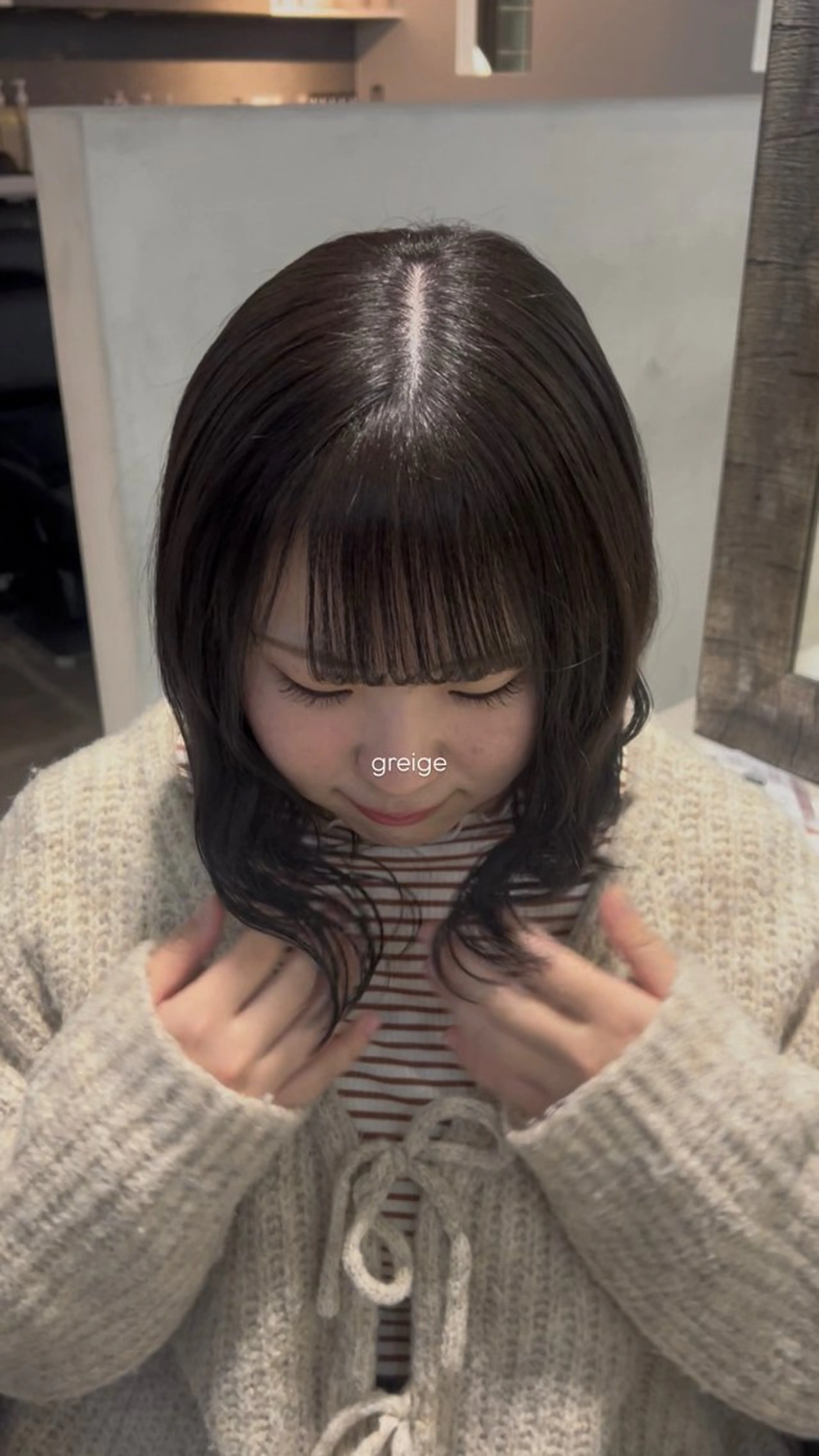 カラー ヘアカラー be"leef.mel 【ビリーフメル】所属・beleef mel meiのヘアスタイル