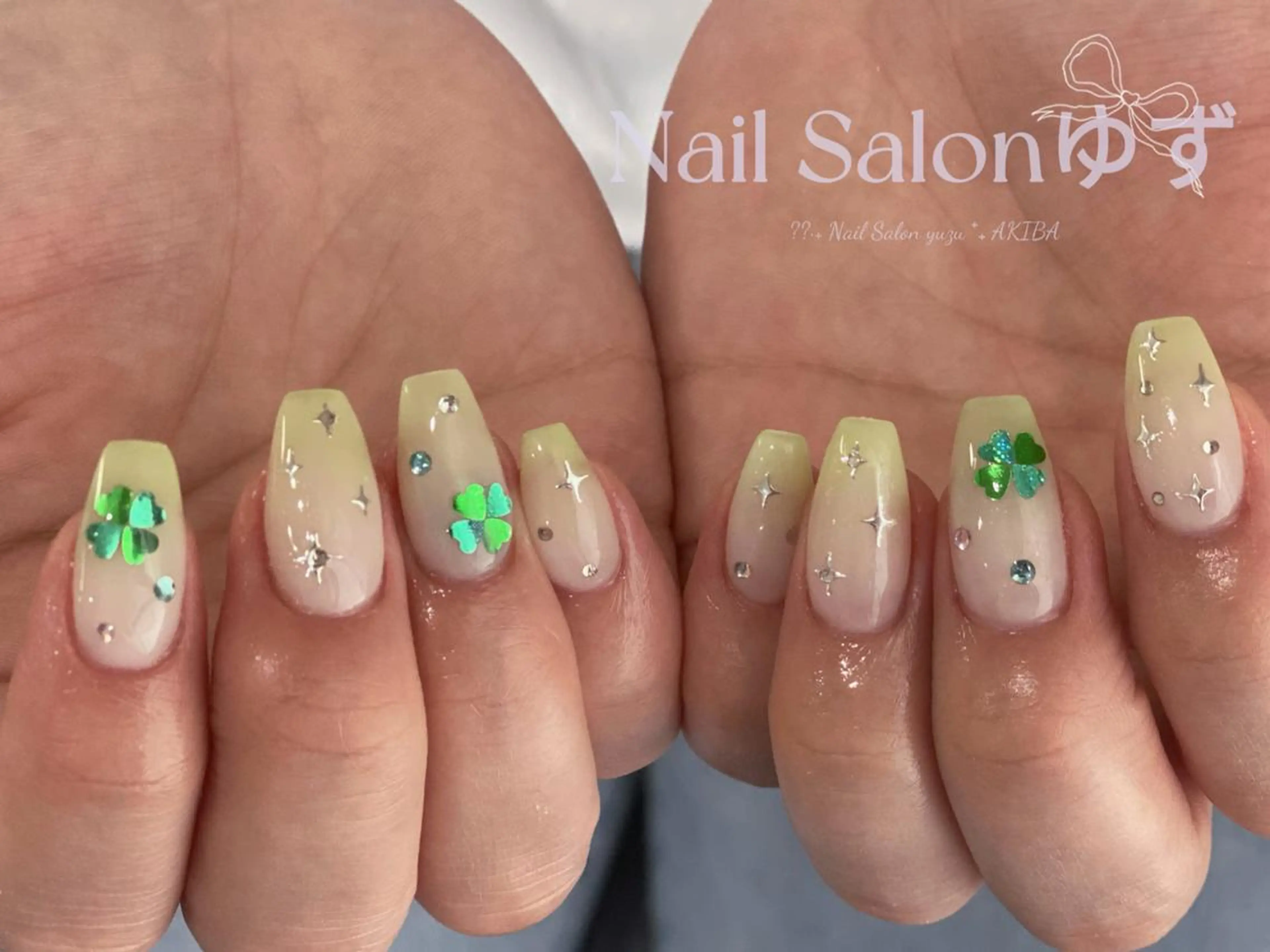 ネイル ハンドネイル MAKI💚💚💚 秋葉原.のネイルデザイン