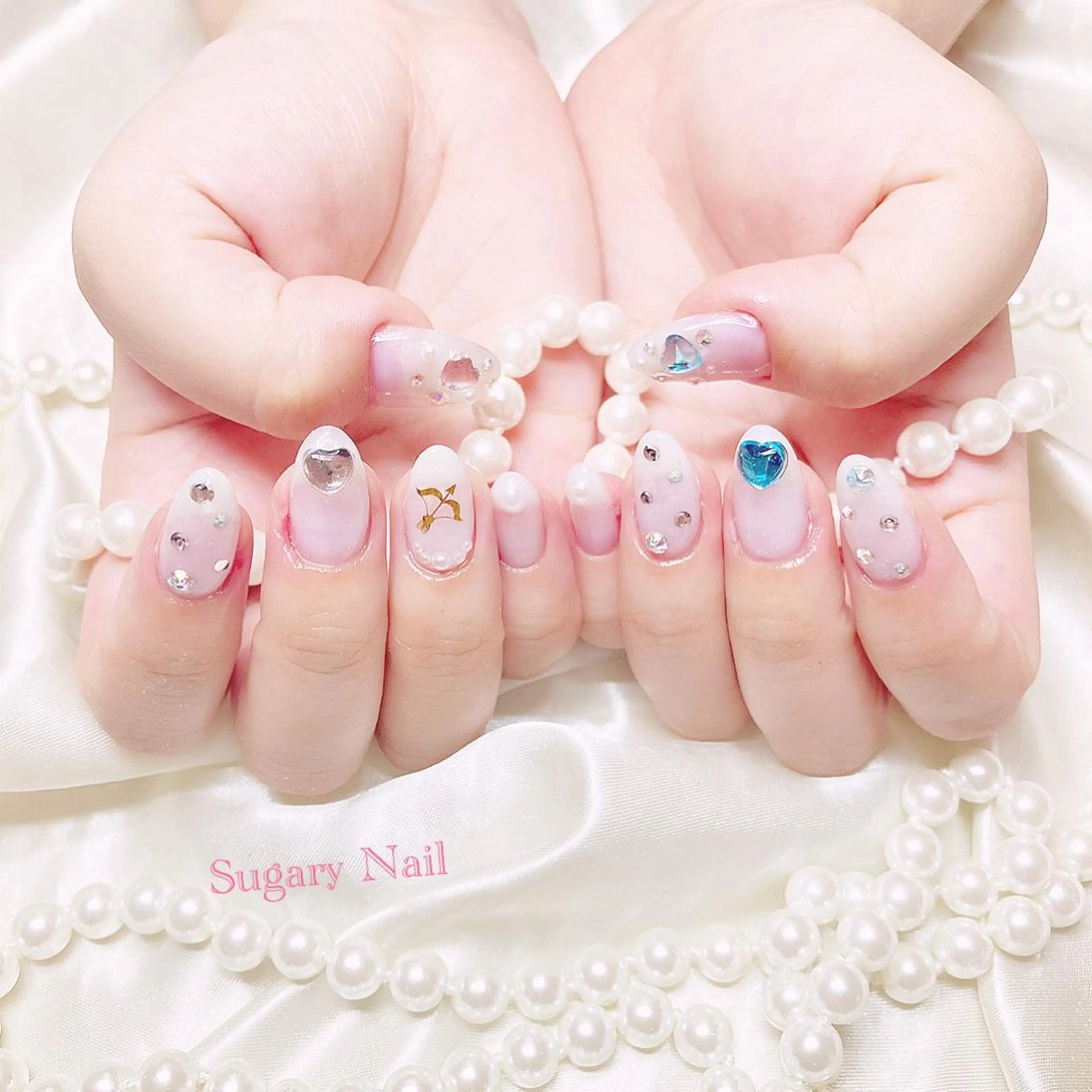 ネイル ハンドネイル フットネイル SugaryNail Rinaのネイルデザイン