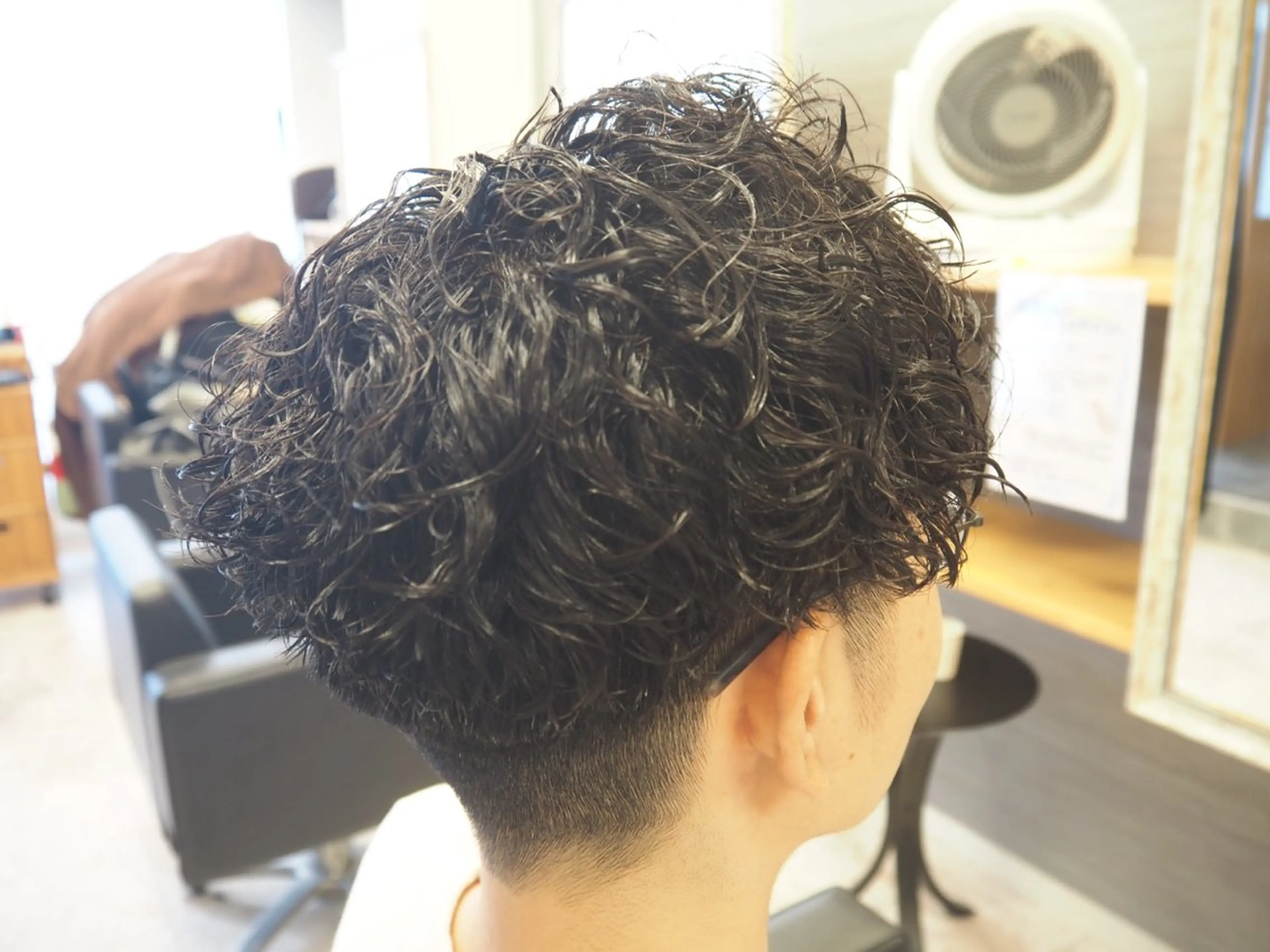 パーマ メンズ カット パーマ メンズ特化/パーマ/ フェードWATARUのヘアスタイル