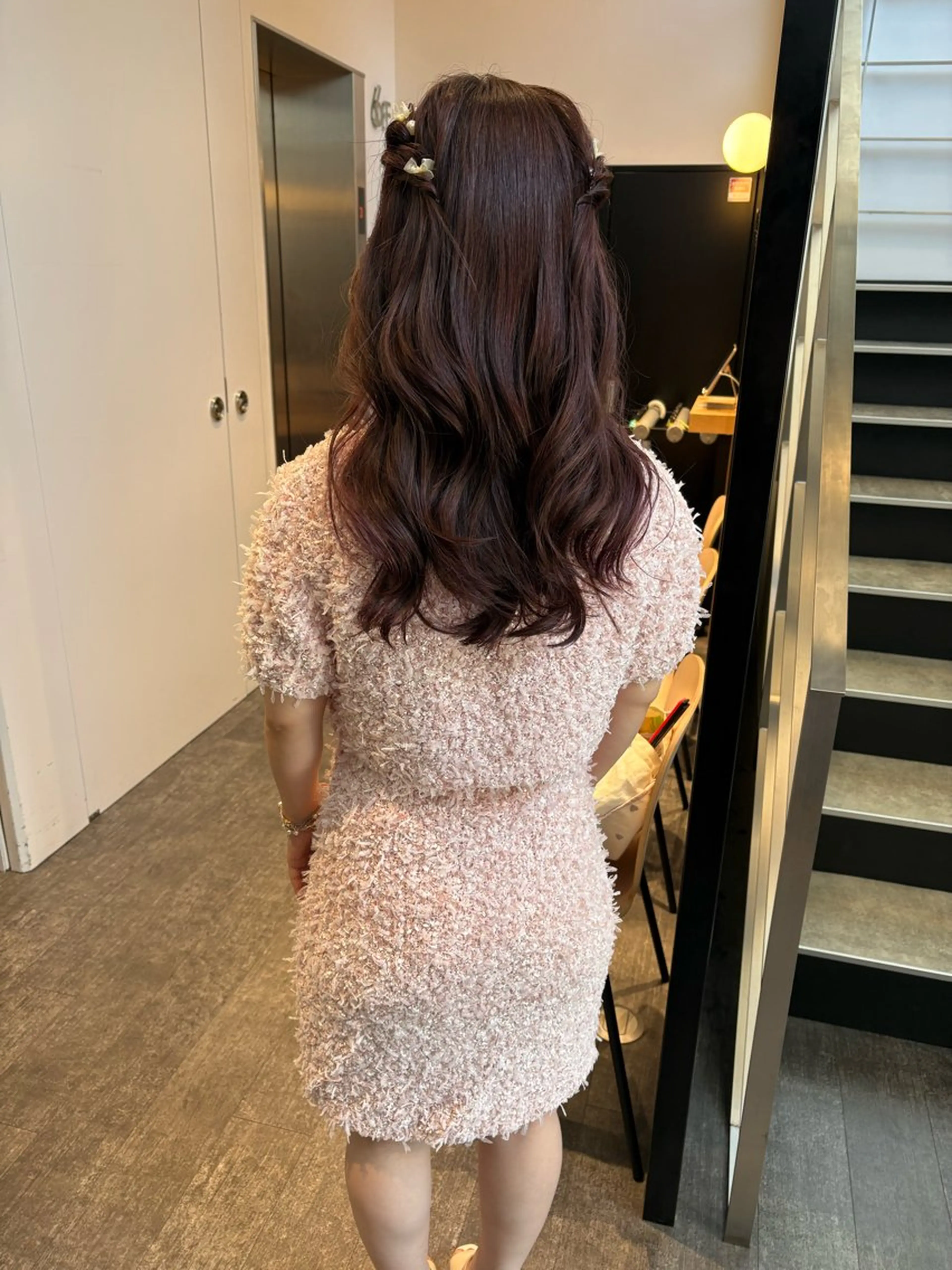 セミロング ヘアアレンジ ヘアセット 宮村マオ　/ Hair set🪽のヘアスタイル