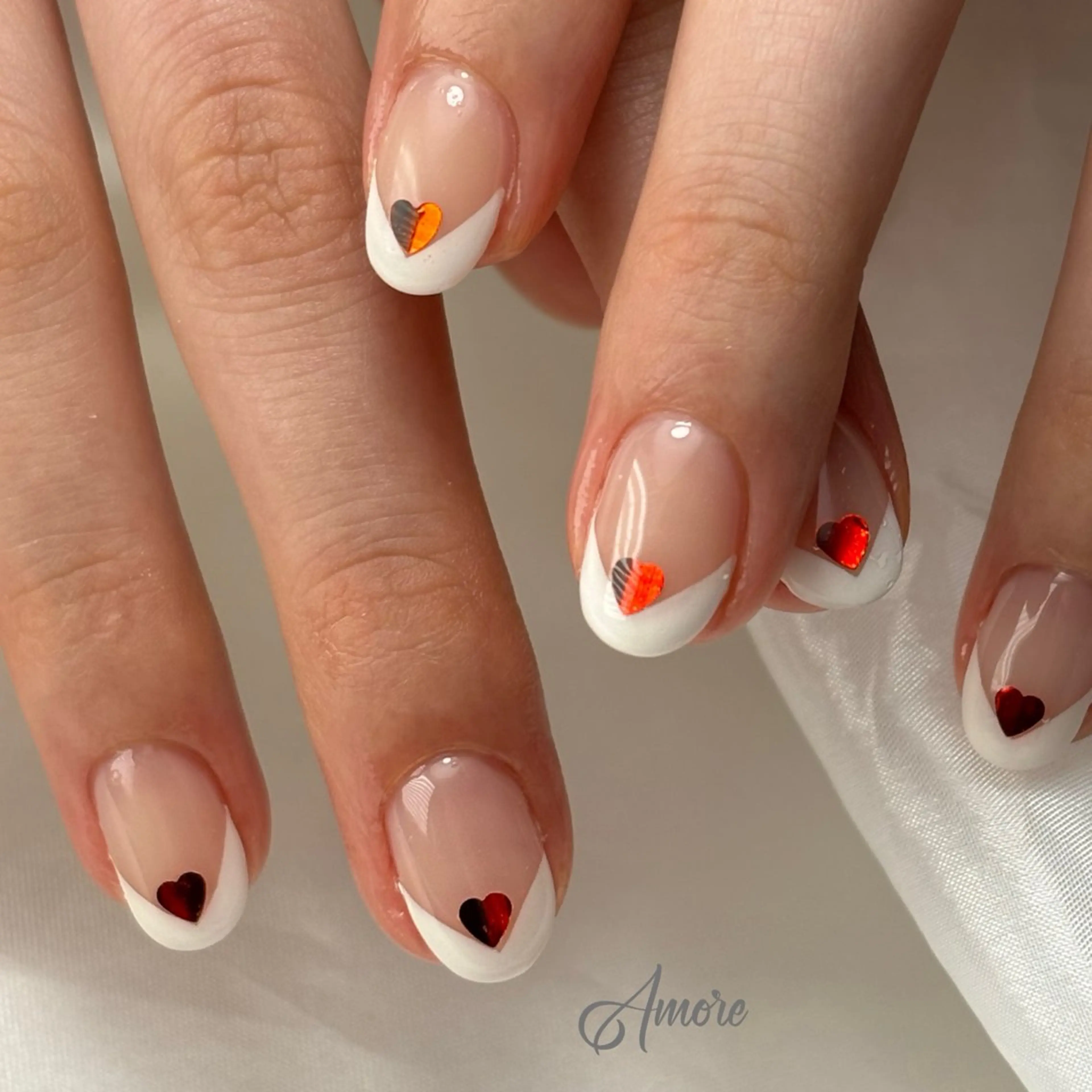 ネイル ジェルネイル キラキラネイル 韓国ネイル マグネットネイル パラジェル You kyehwaのネイルデザイン