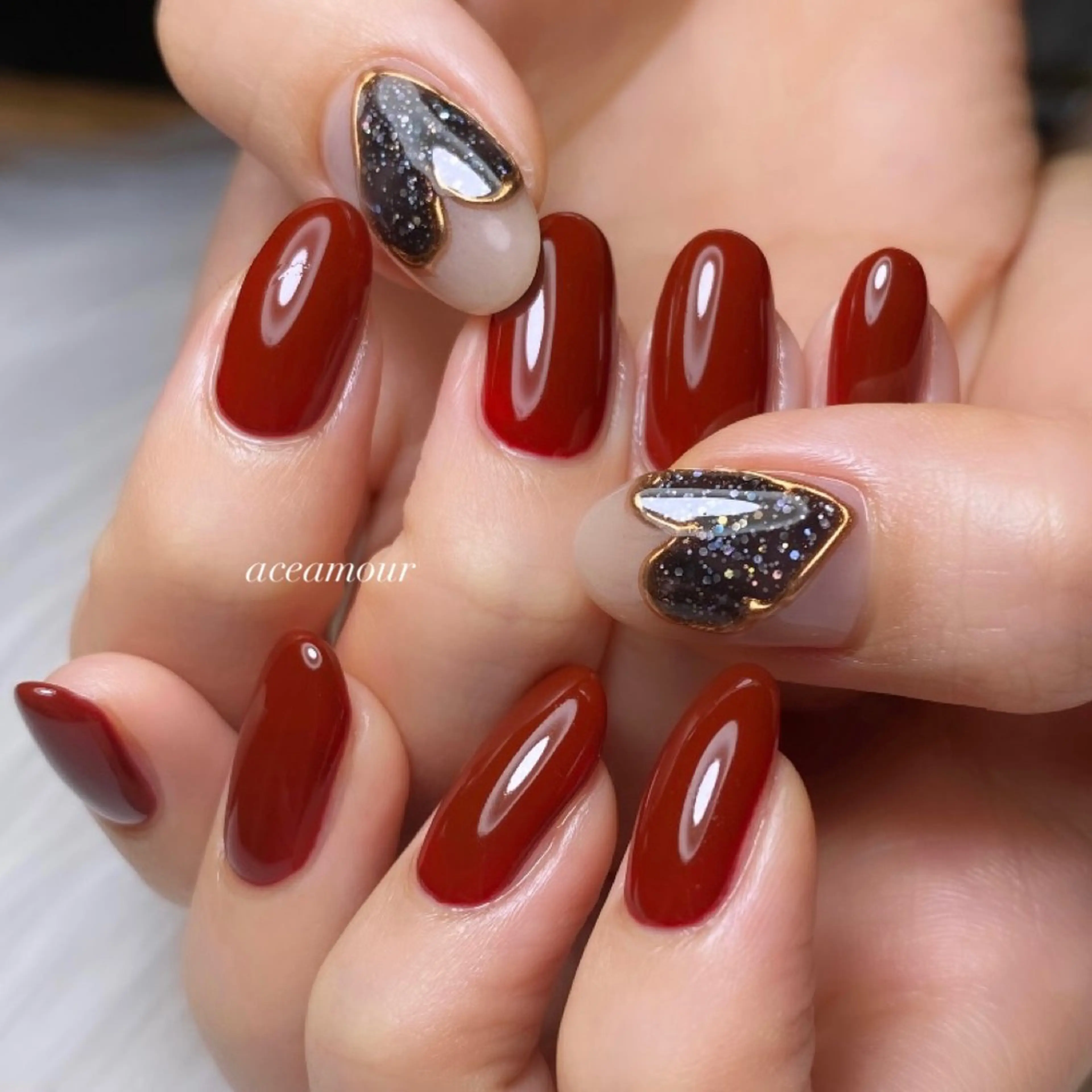 ネイル 持ち込み ネイル/耳つぼ /新ホワイトニングのネイルデザイン