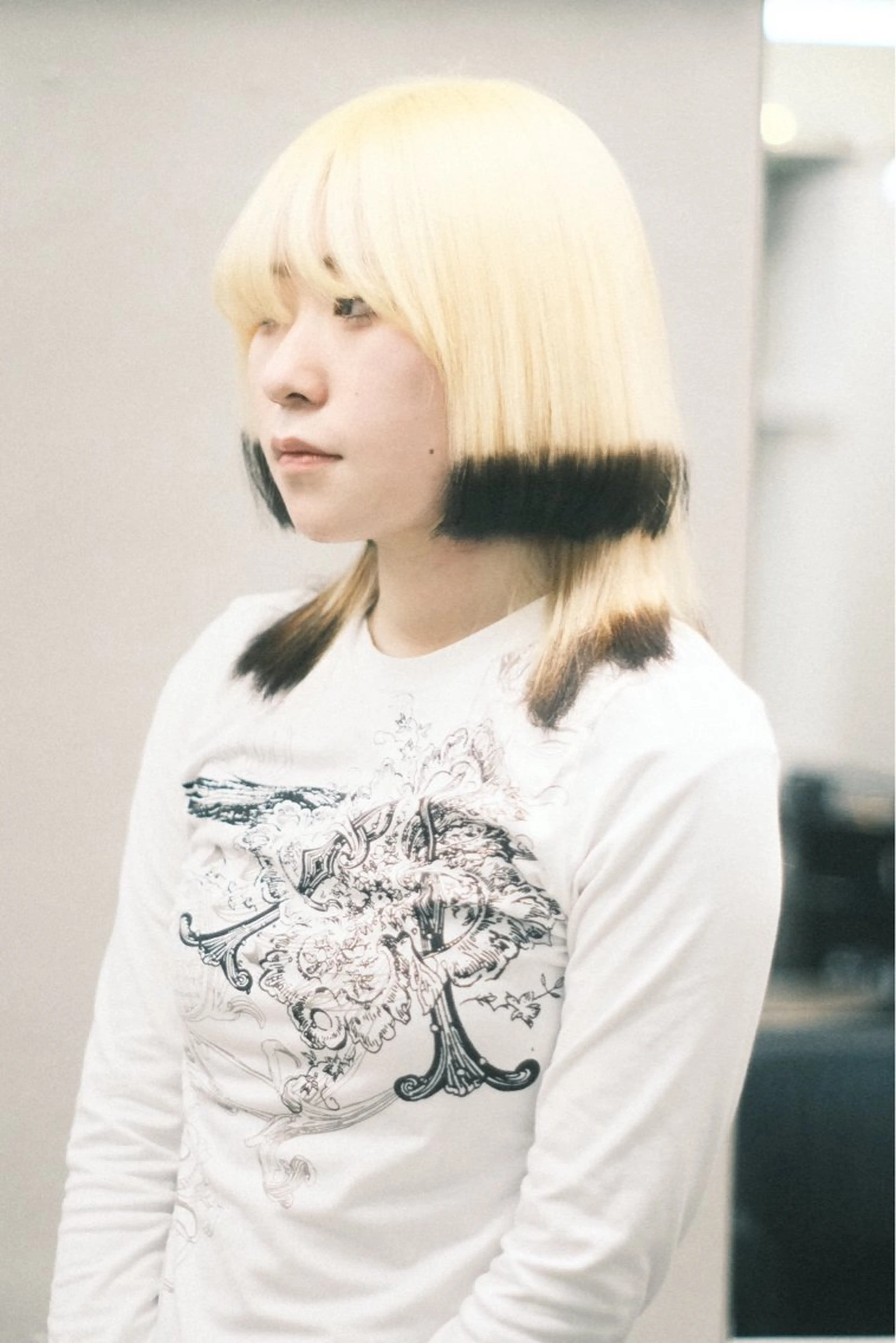 ミディアム カラー ヘアアレンジ ヘアカラー トリートメント 個性爆弾💣 ダブルカラー/ゆかのヘアスタイル