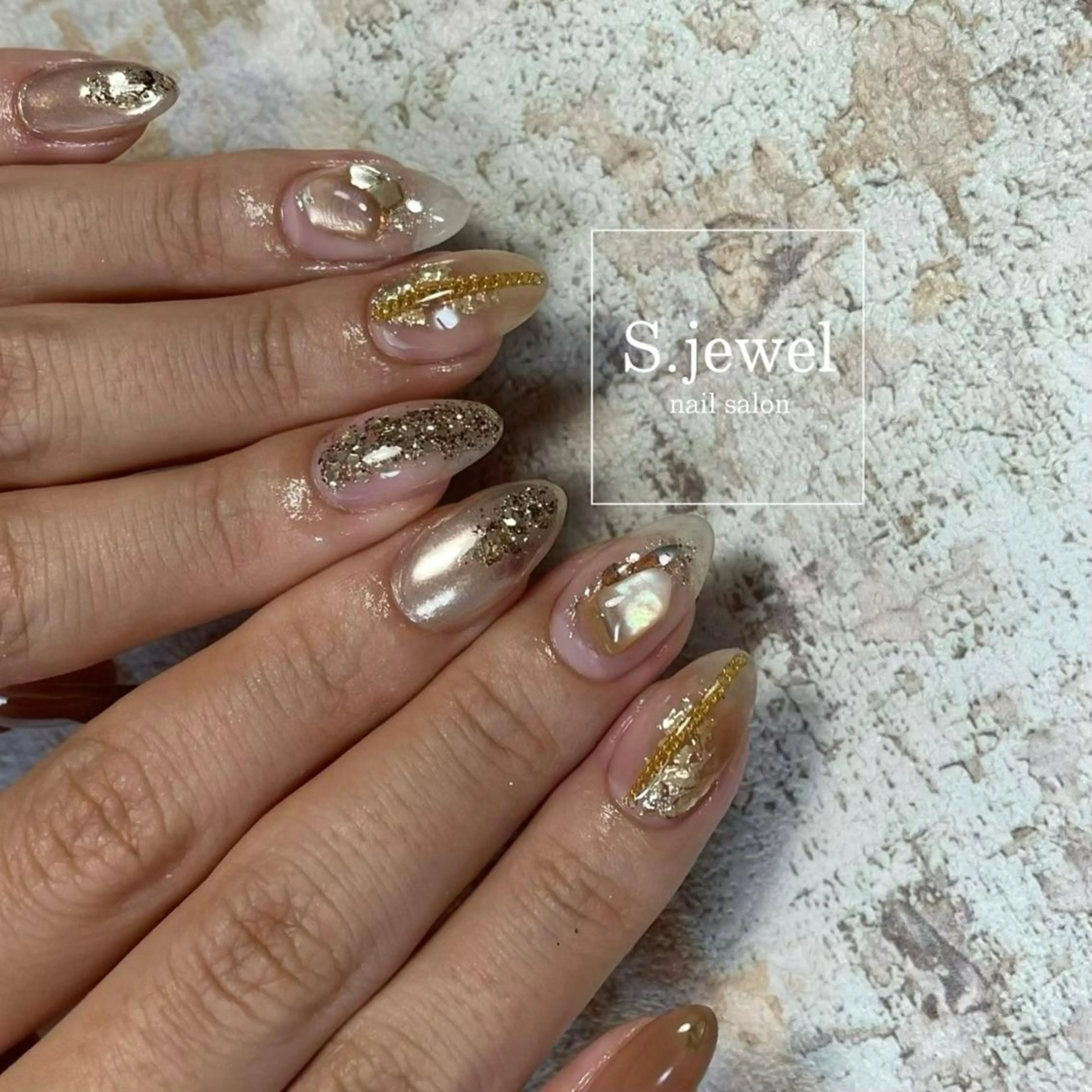 ネイル S♡JEWEL所属・S. JEWELのネイルデザイン