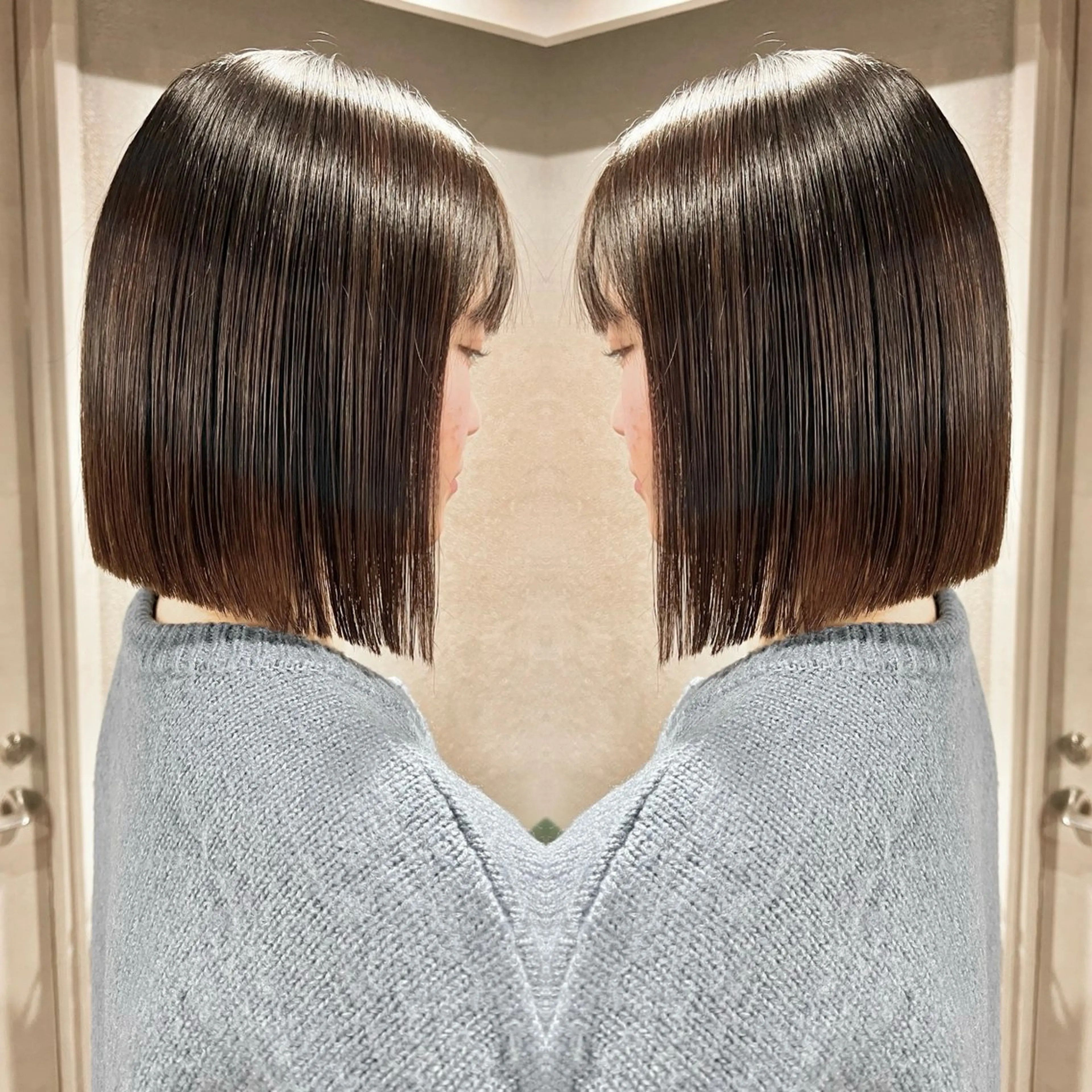 ショート ボブ/髪質改善/ ミディアム/浅川俊輝のヘアスタイル