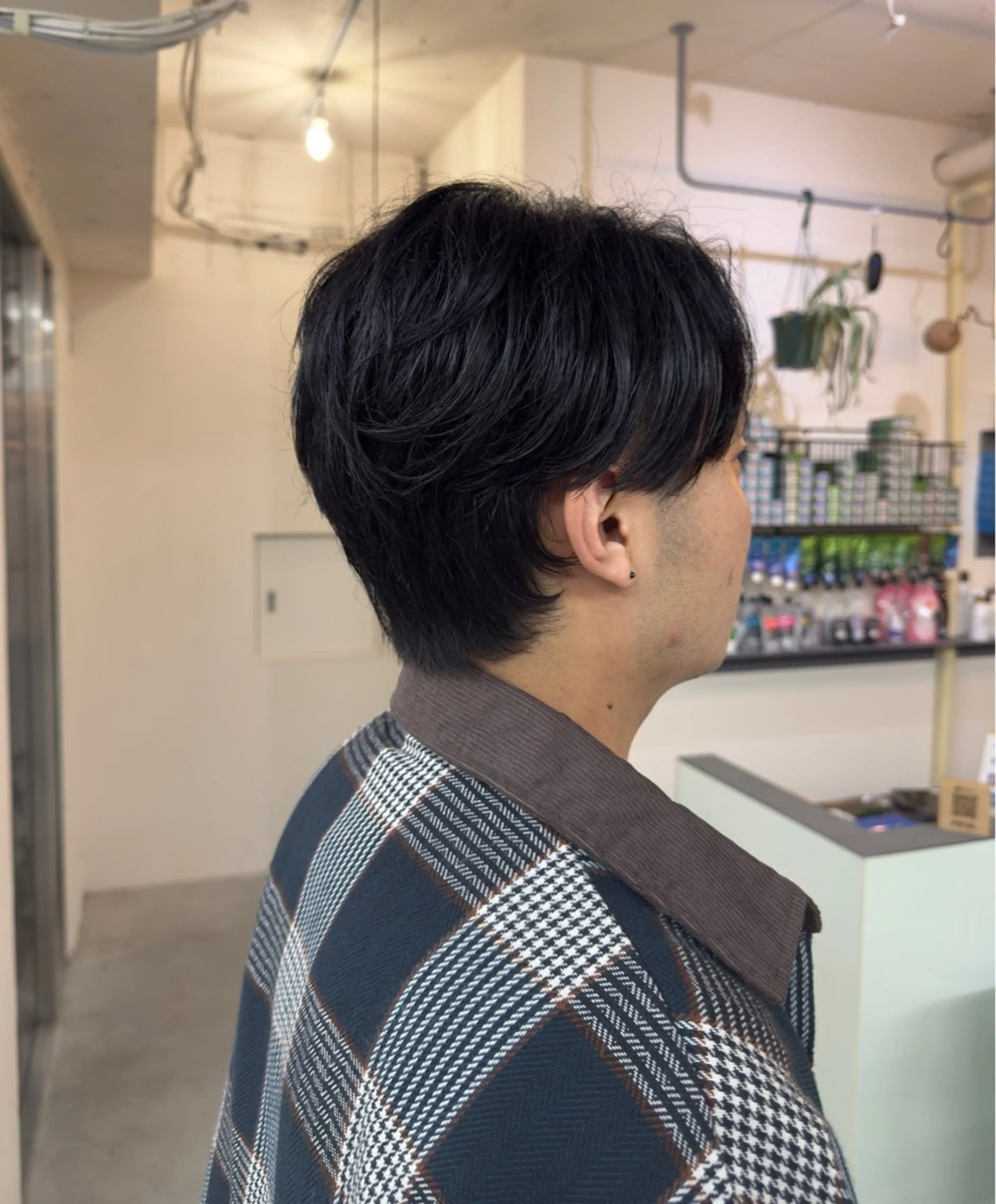 ショート メンズ メンズウルフカット くせ毛 ウルフカット pino.【ピノ】所属・pino代表ナガタ ユースケ/荻窪美容室のヘアスタイル