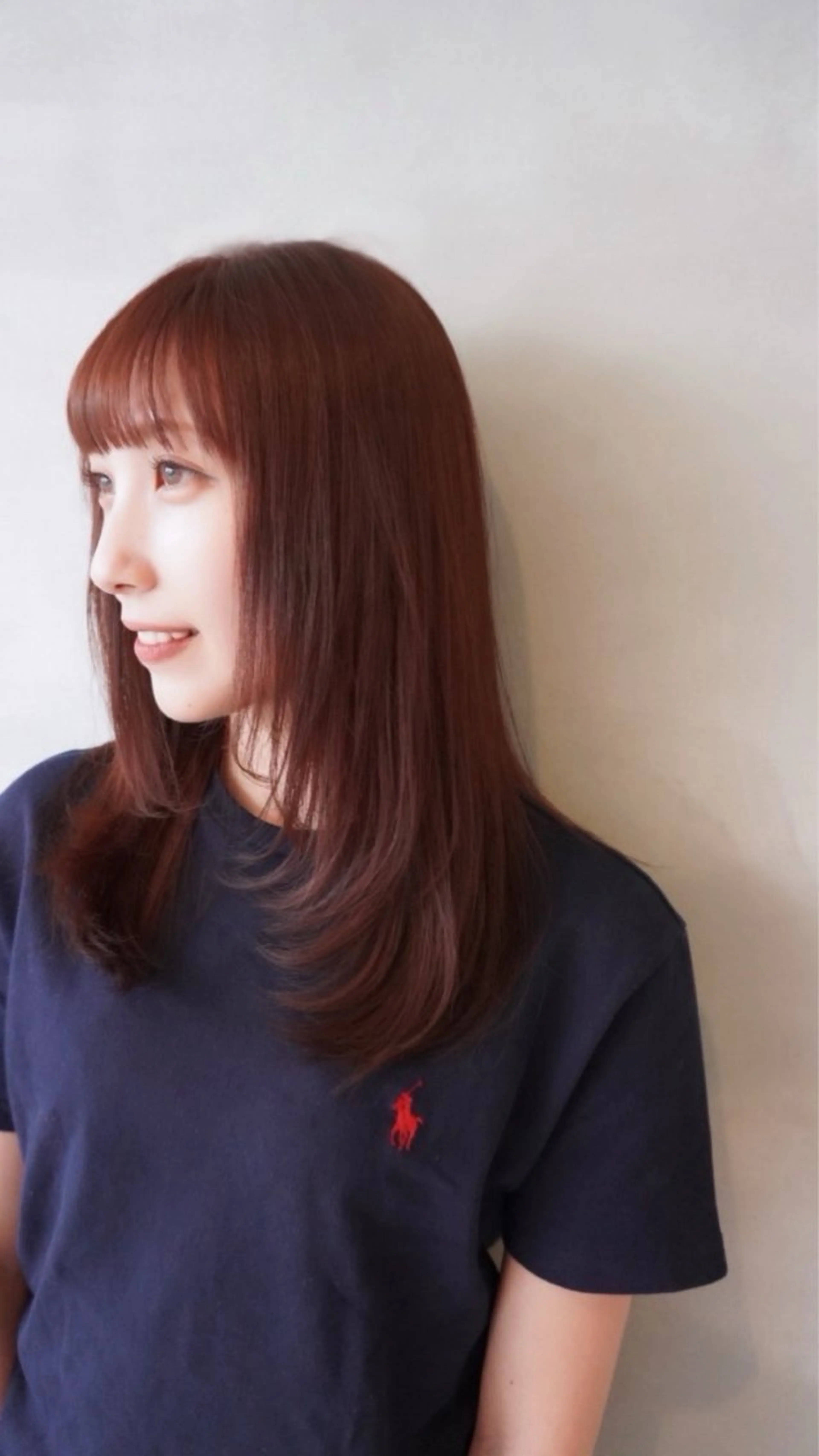 セミロング カラー hale所属・hale airiのヘアスタイル