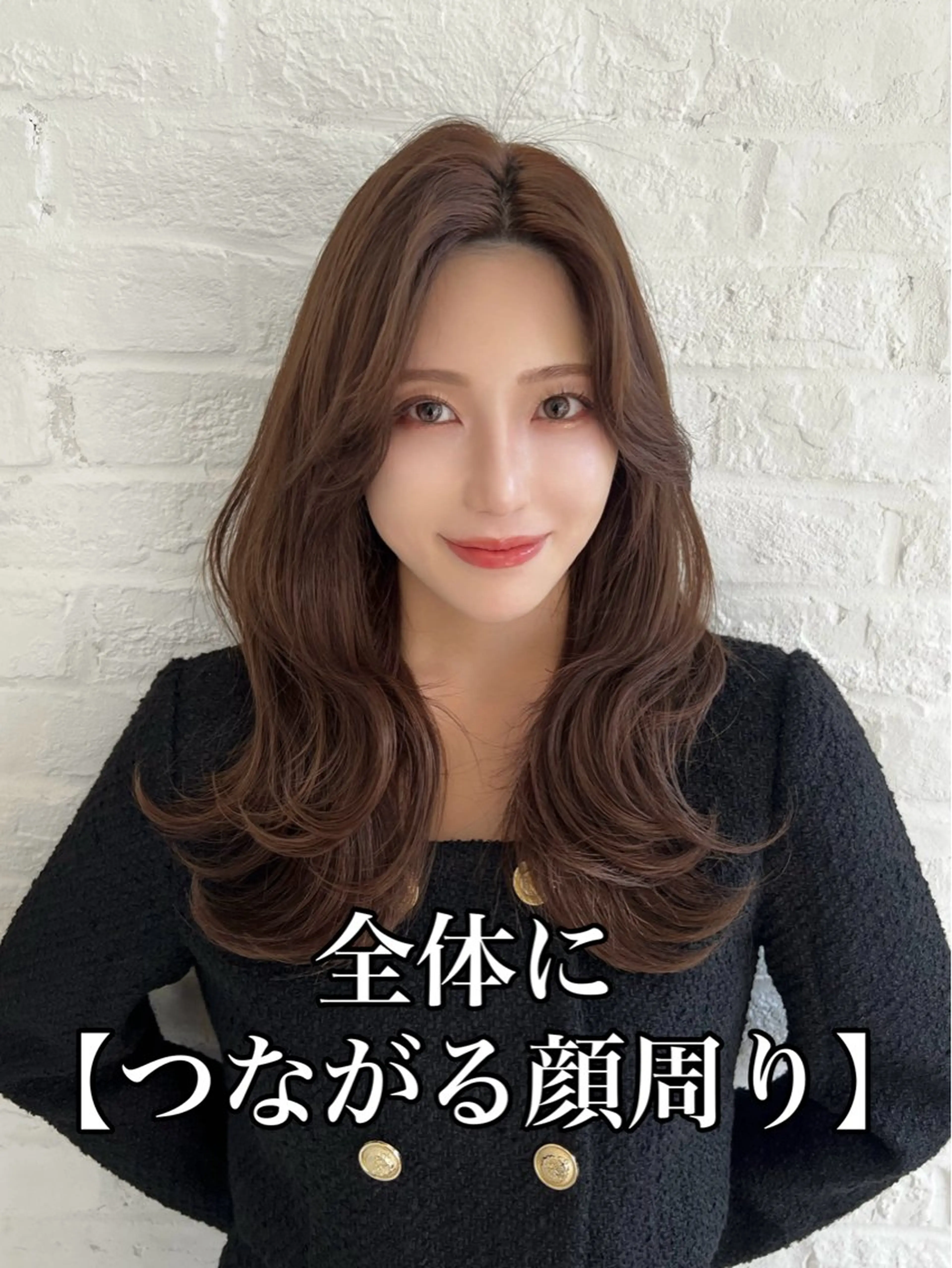 セミロング 映える顔まわり/前髪 特化 💗 ユキマのヘアスタイル