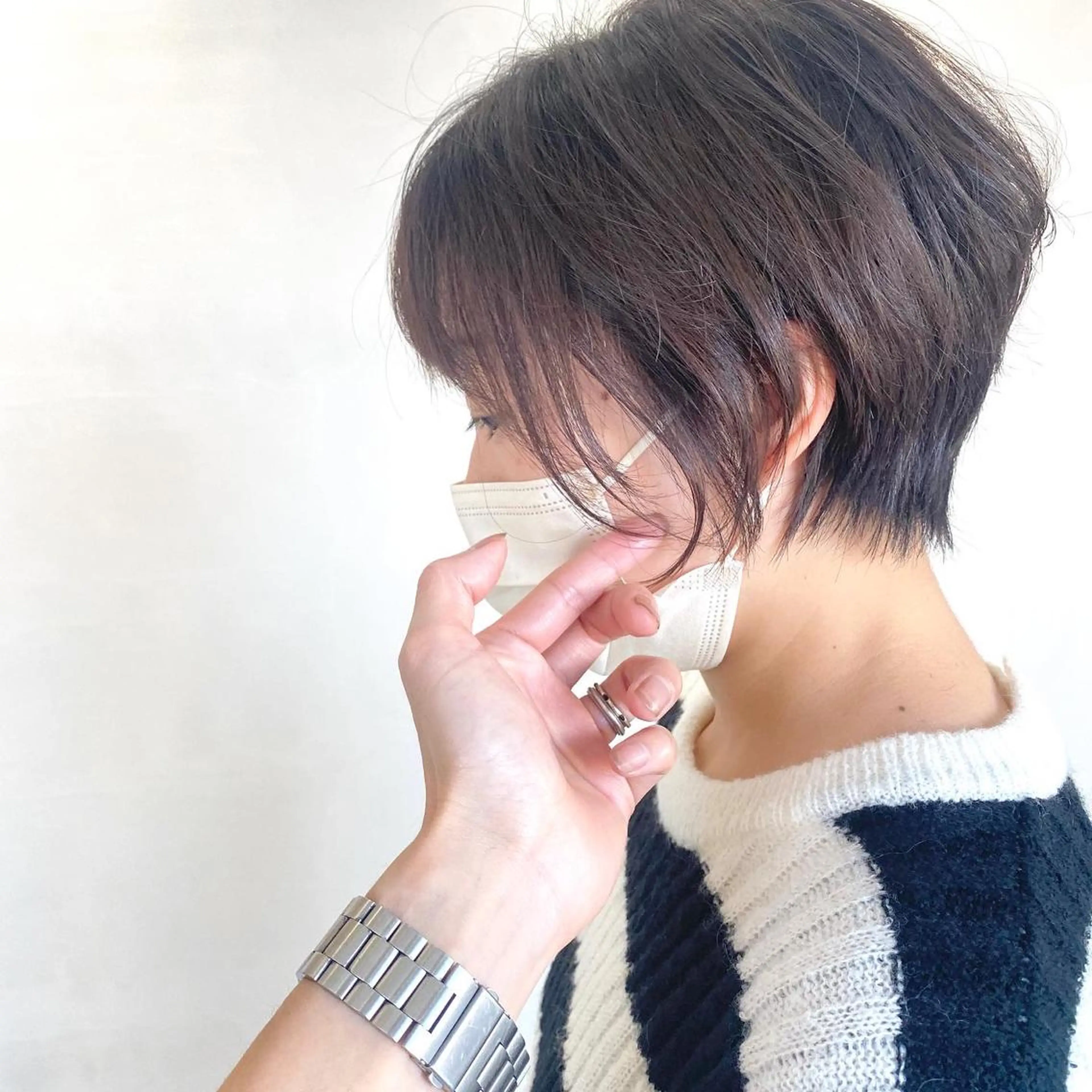 ショート カラー ハンサムショート ショートヘア カット ヘアカラー トリートメント 谷合 貴志のヘアスタイル