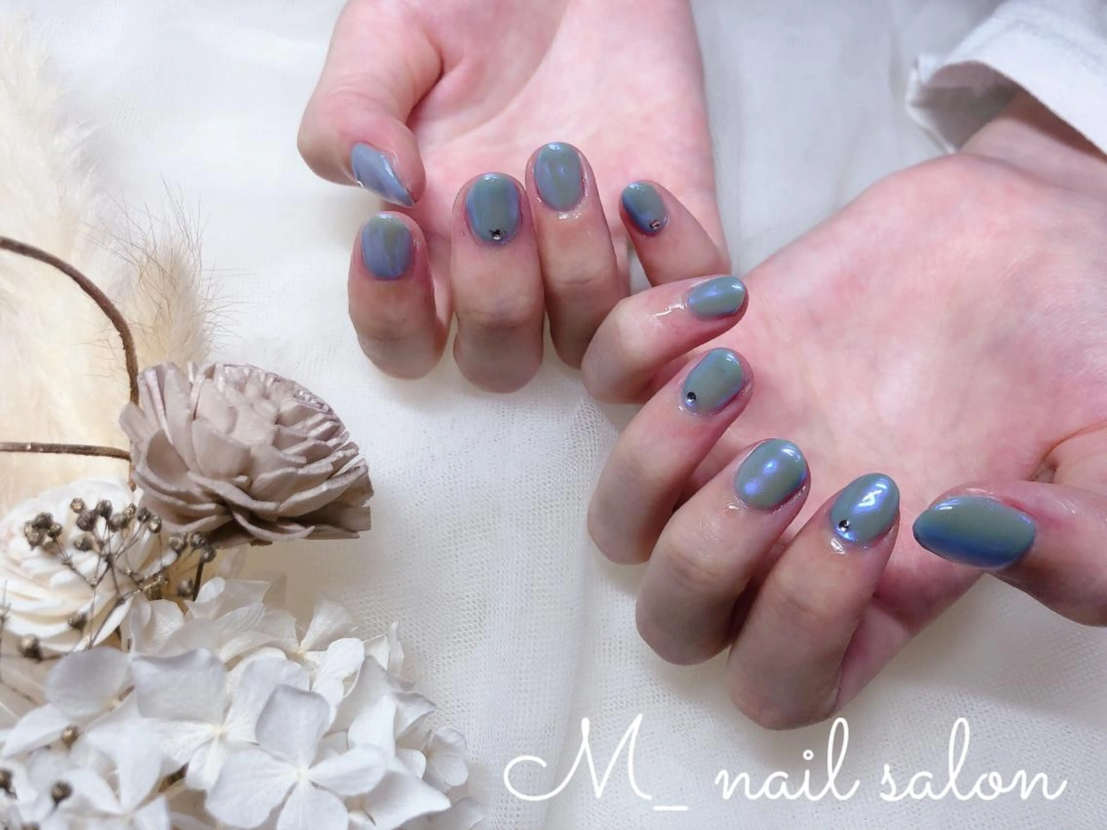 ネイル ミラーネイル ワンカラーネイル M_nail salon所属・M_ nail salonのネイルデザイン