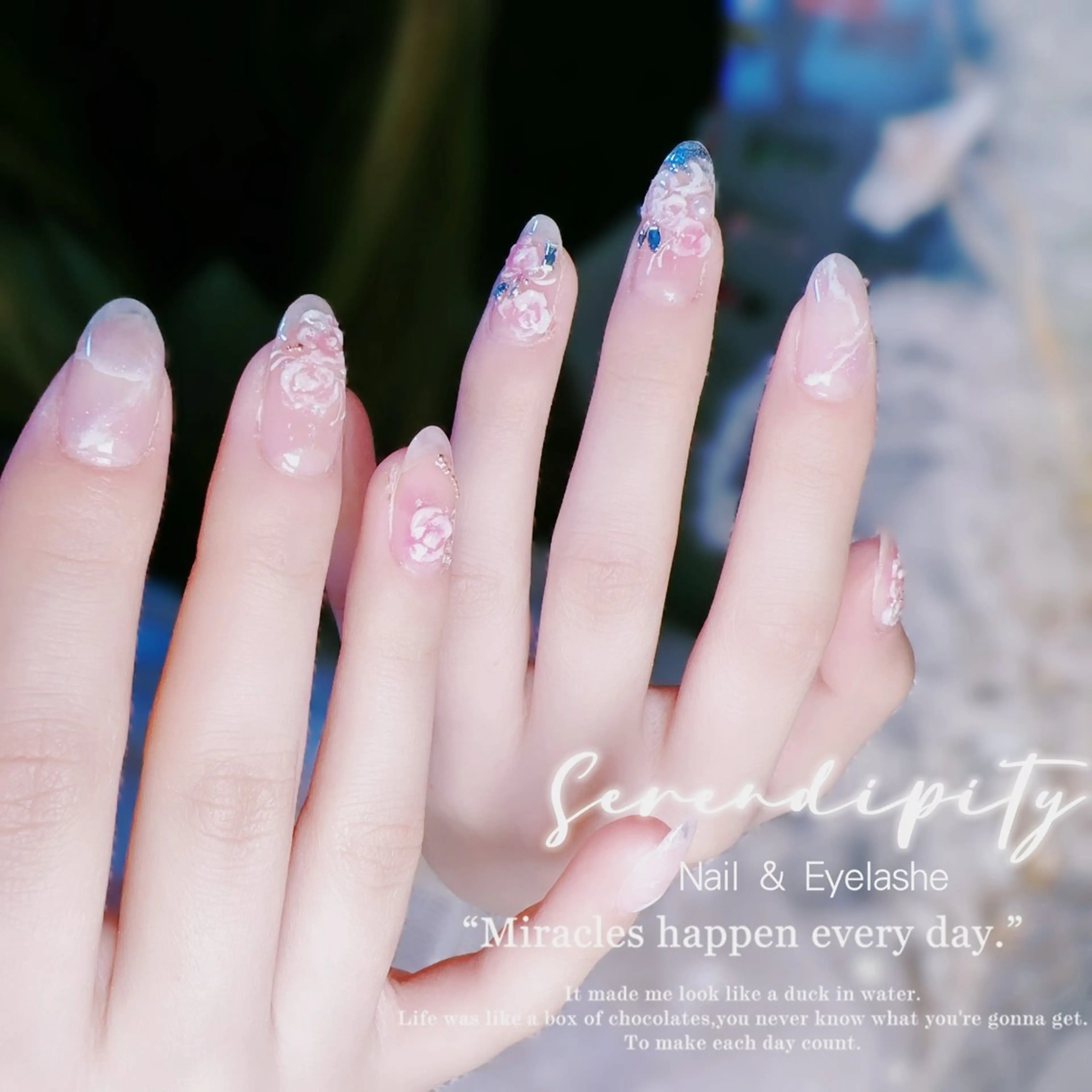 ネイル アートネイル ネイルチップ 美人計ネイルサロン所属・中山 美月のネイルデザイン