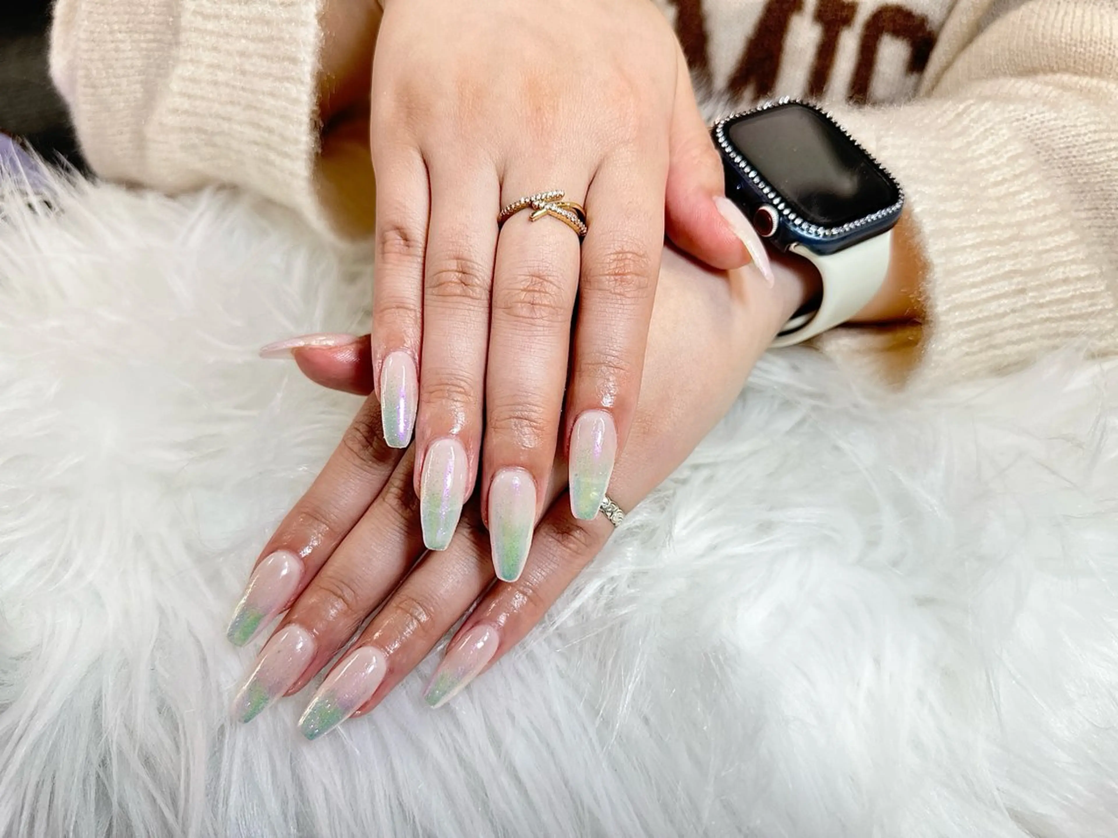 ネイル 長さ出し Rin Rinのネイルデザイン