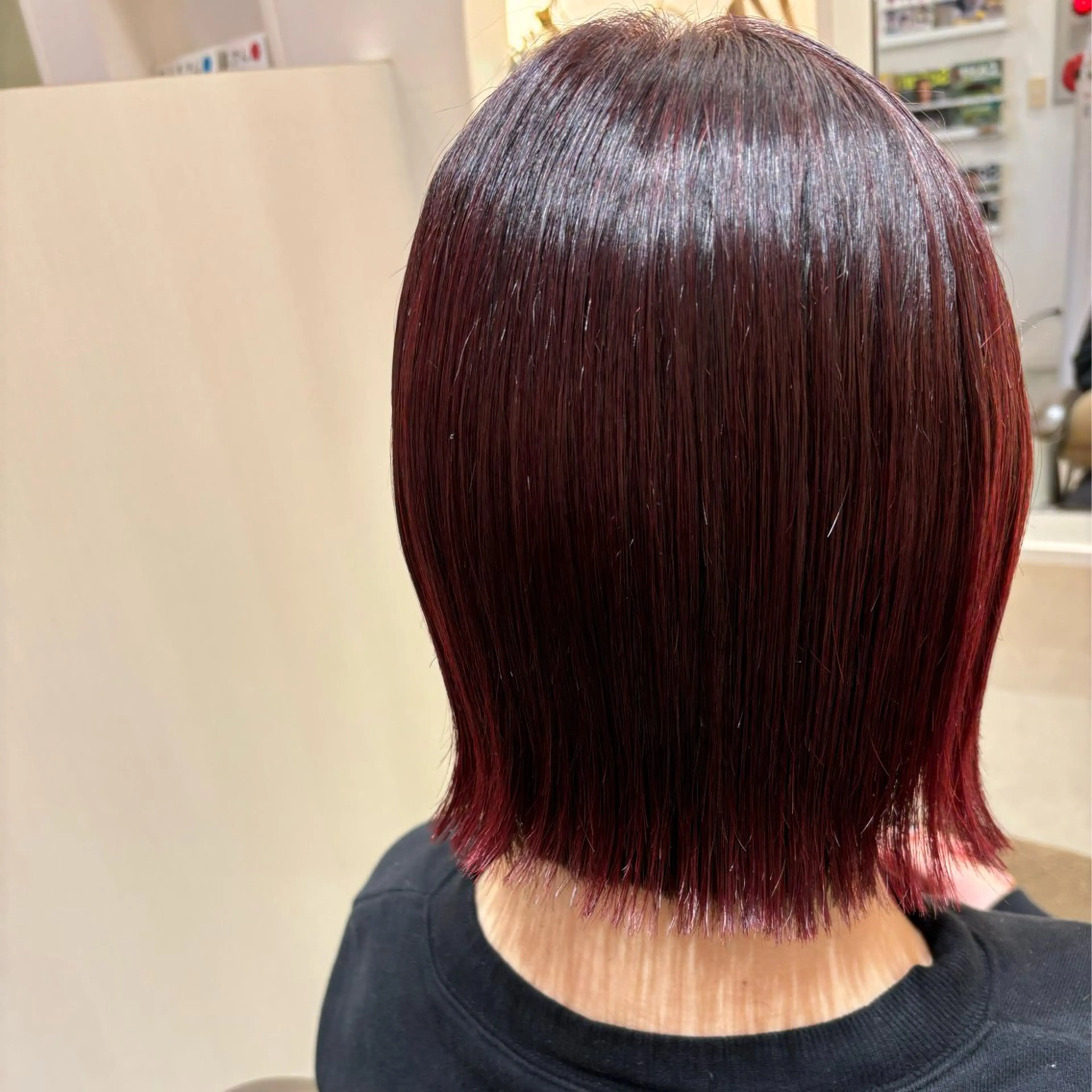 ショート カラー ブリーチ ブリーチなしカラー Chou所属・Chou kahoのヘアスタイル