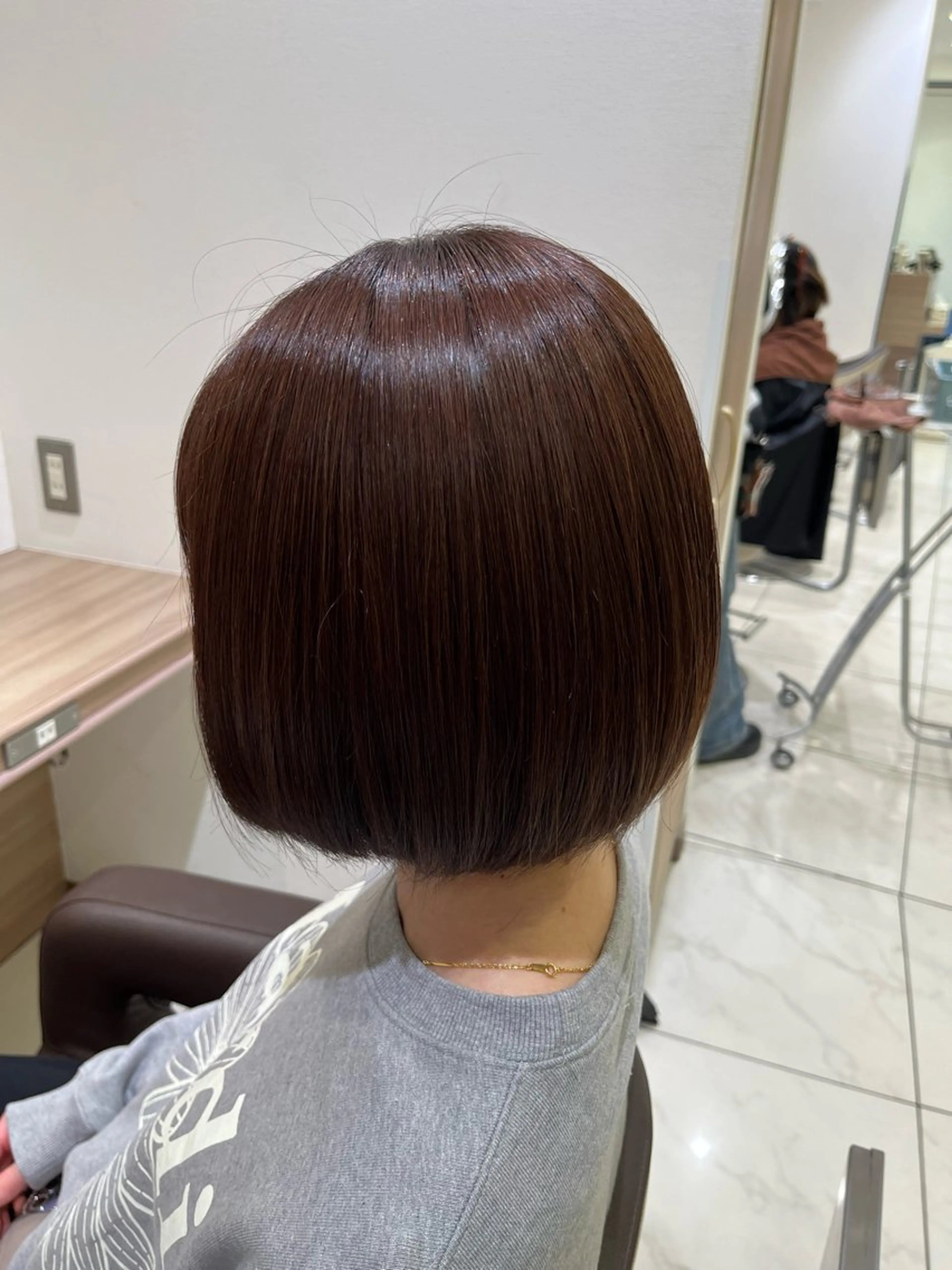 ショート カット 縮毛矯正 トリートメント ヘアセット 【メンズパーマ✨️ 髪質改善矯正】岩城のヘアスタイル