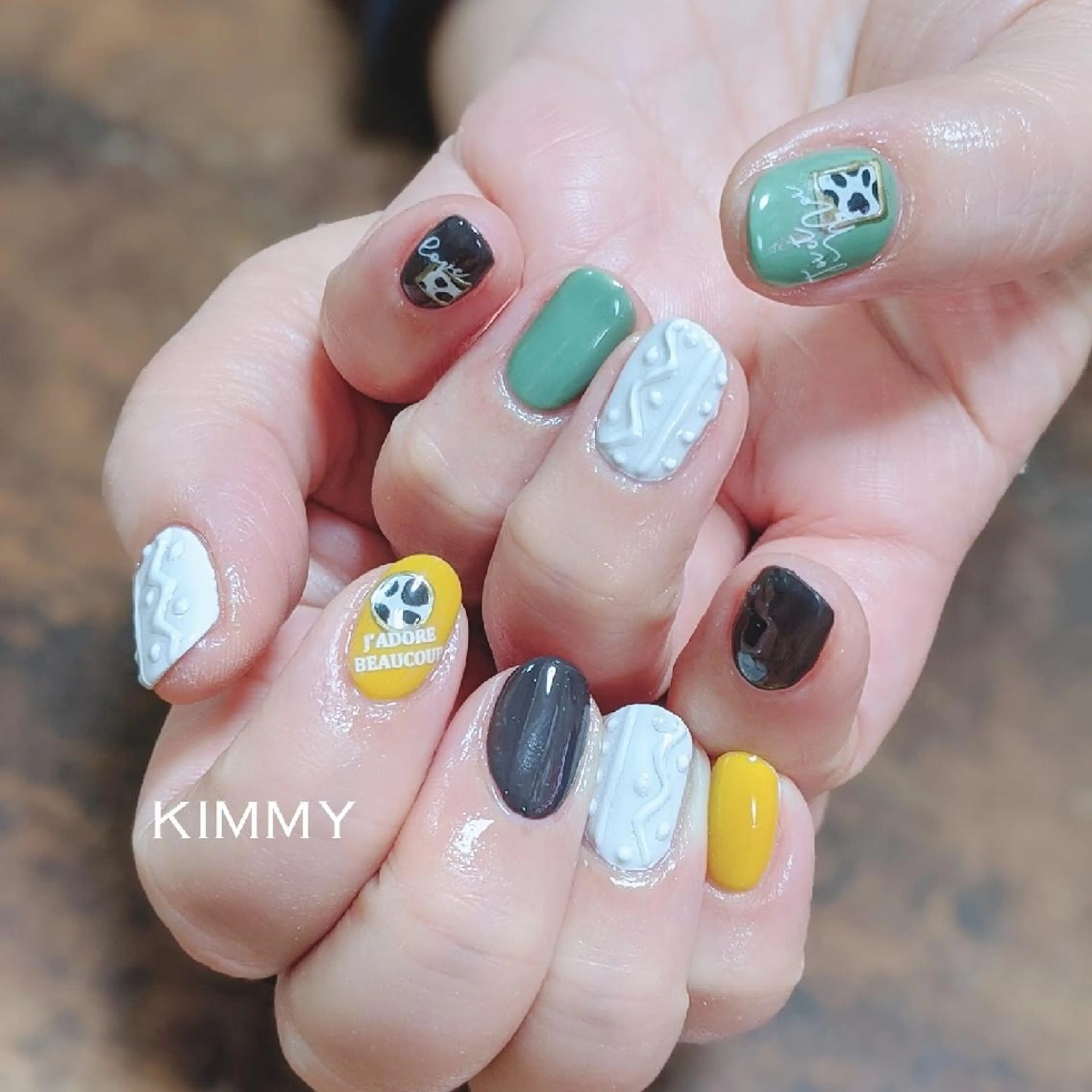 ネイル ハンドネイル kimmy nailsのネイルデザイン