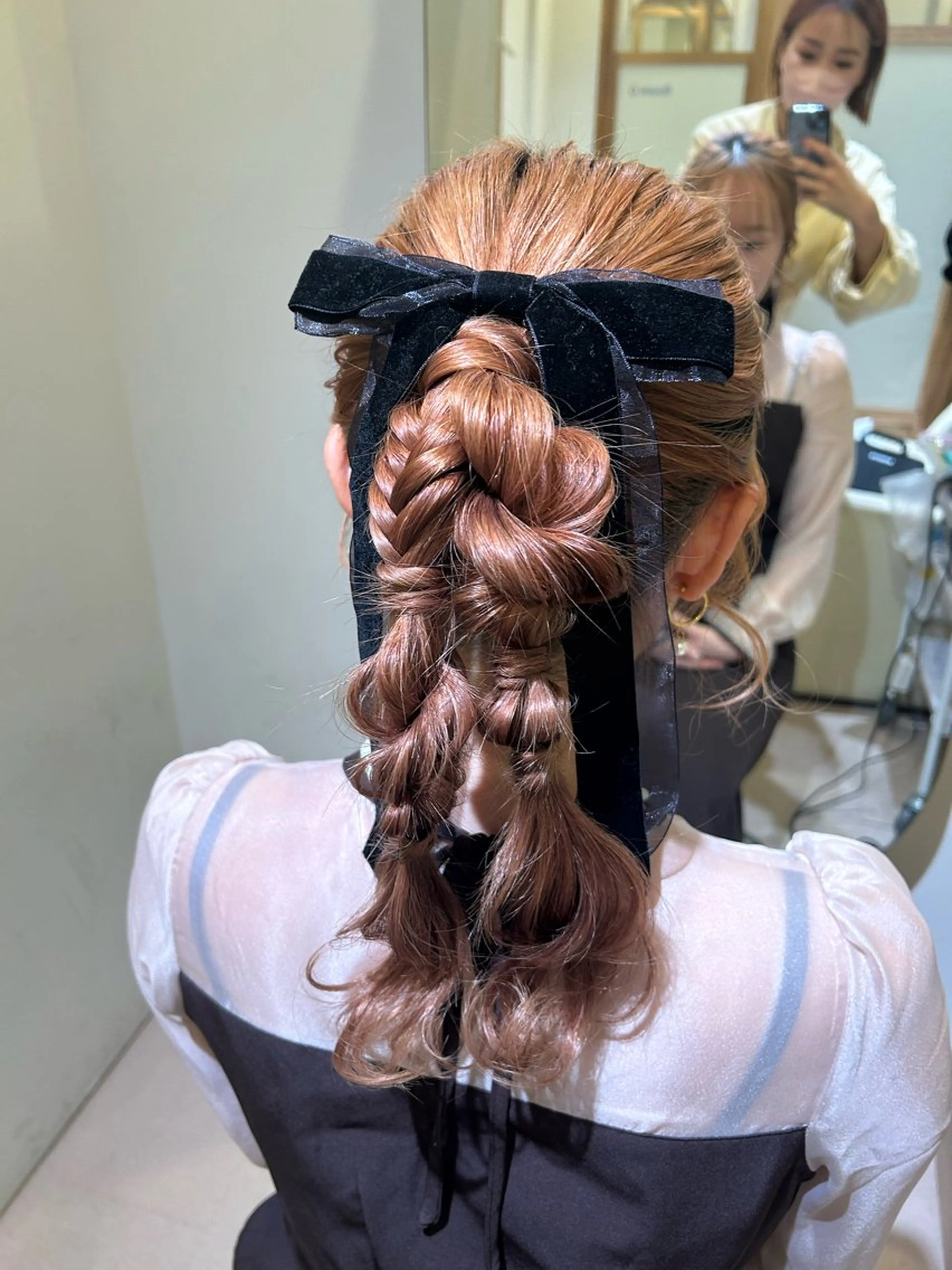 セミロング ヘアセット times salon所属・ボウ🪞ヘアセット /マツパ/眉毛のヘアスタイル