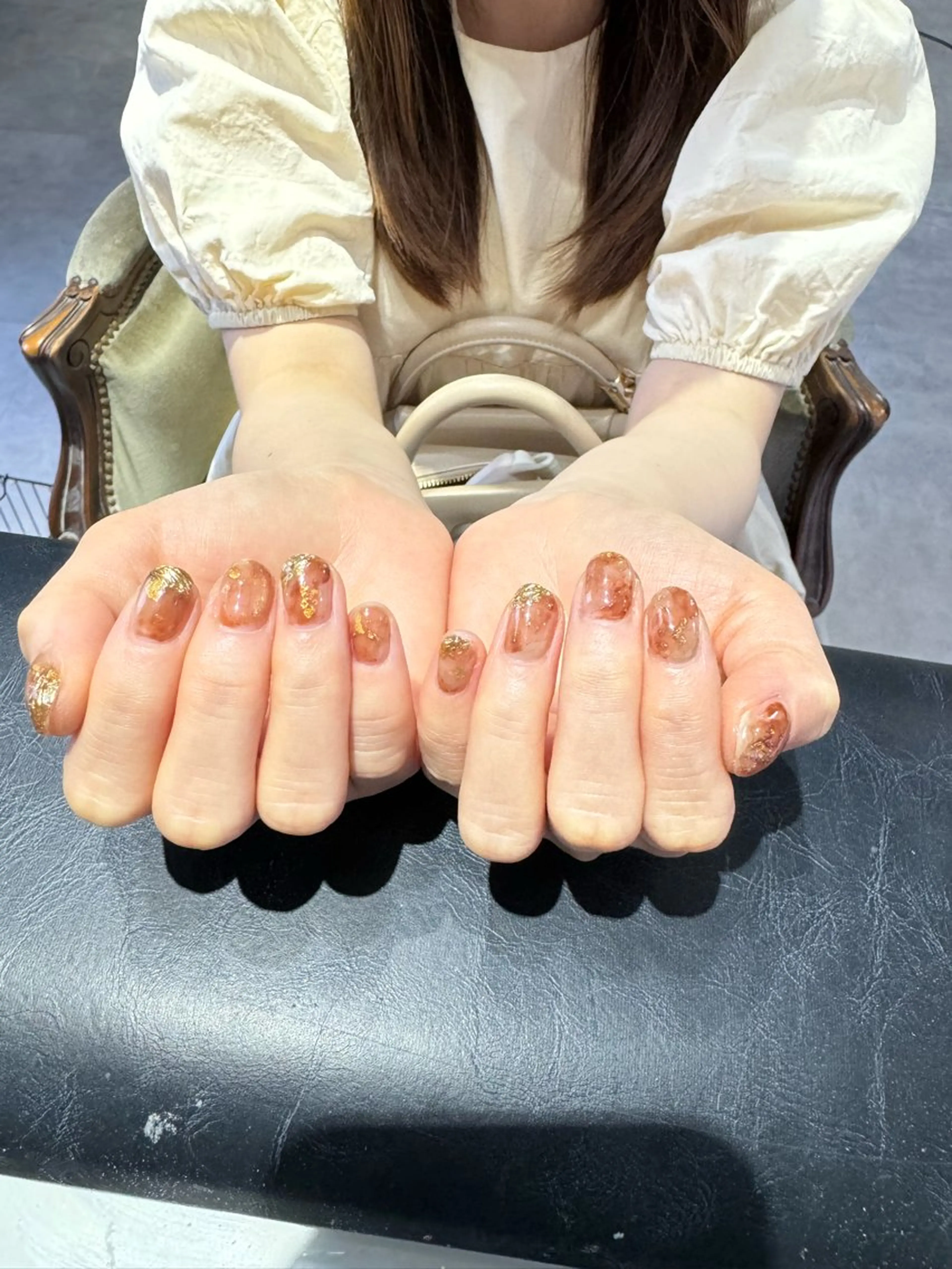 ショート 小川 柚香のネイルデザイン