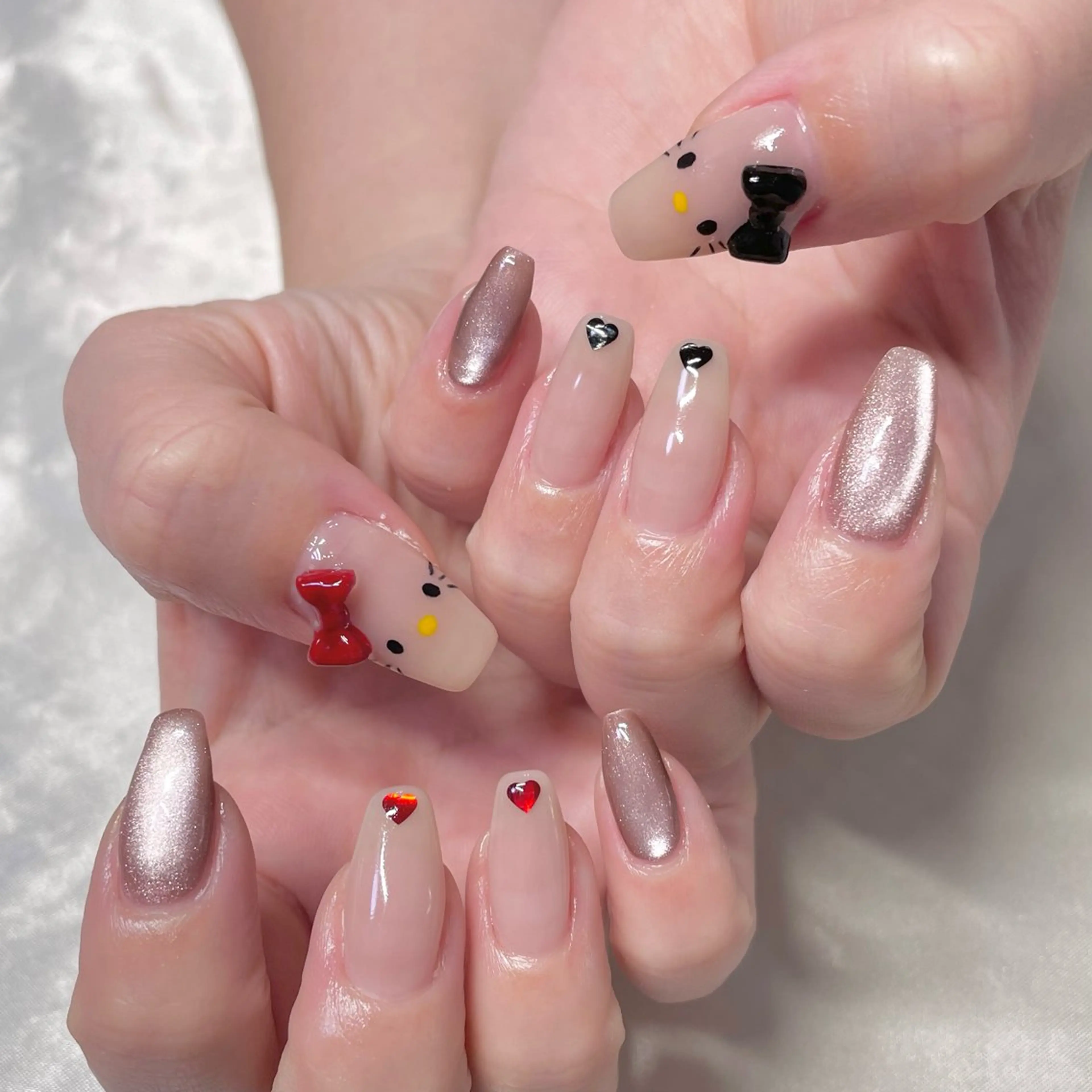 ネイル 長さ出し ハンドネイル RUMI nailのネイルデザイン