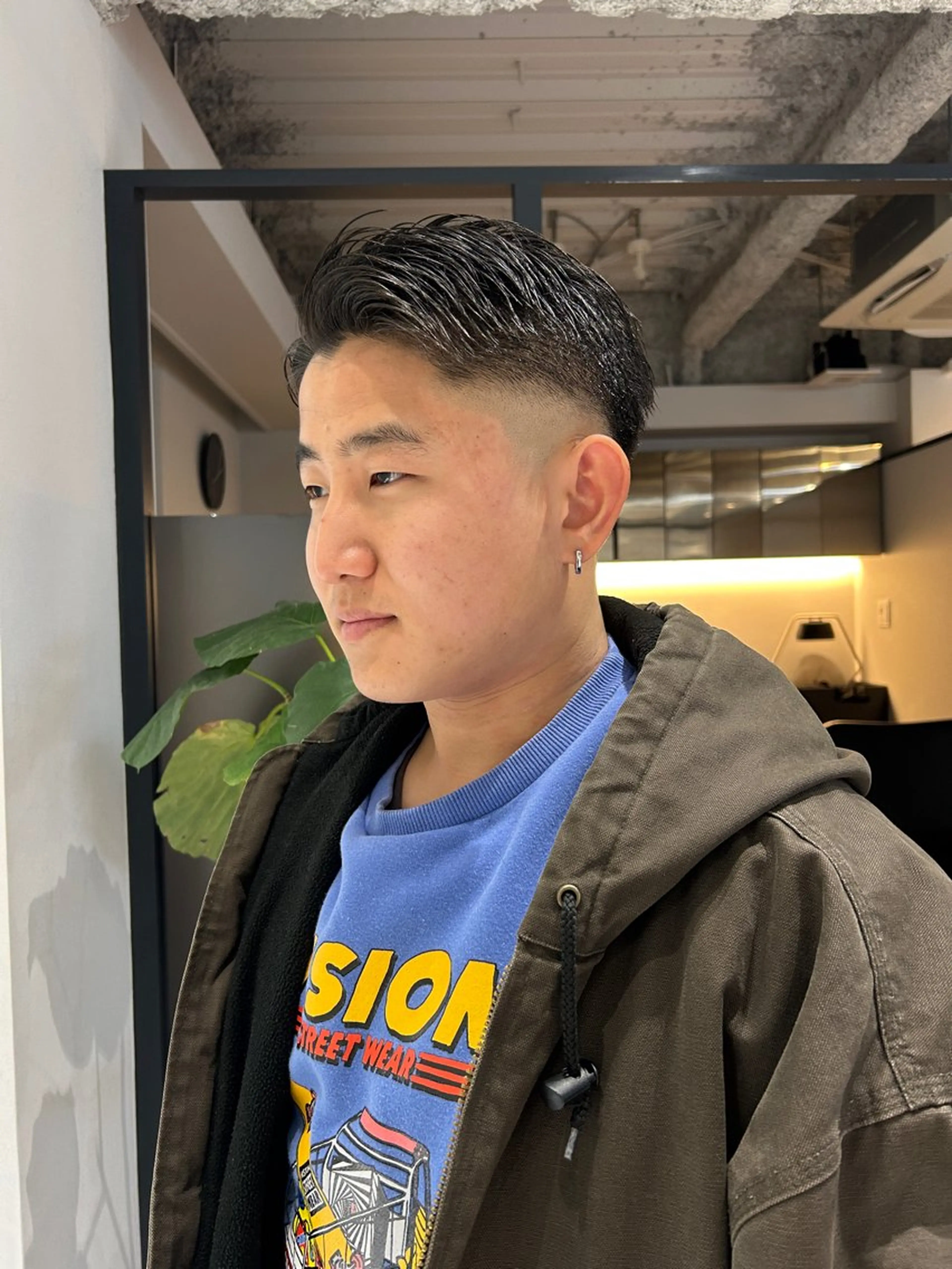 ショート カット メンズパーマ/メンズ カット/伊藤　げんのヘアスタイル