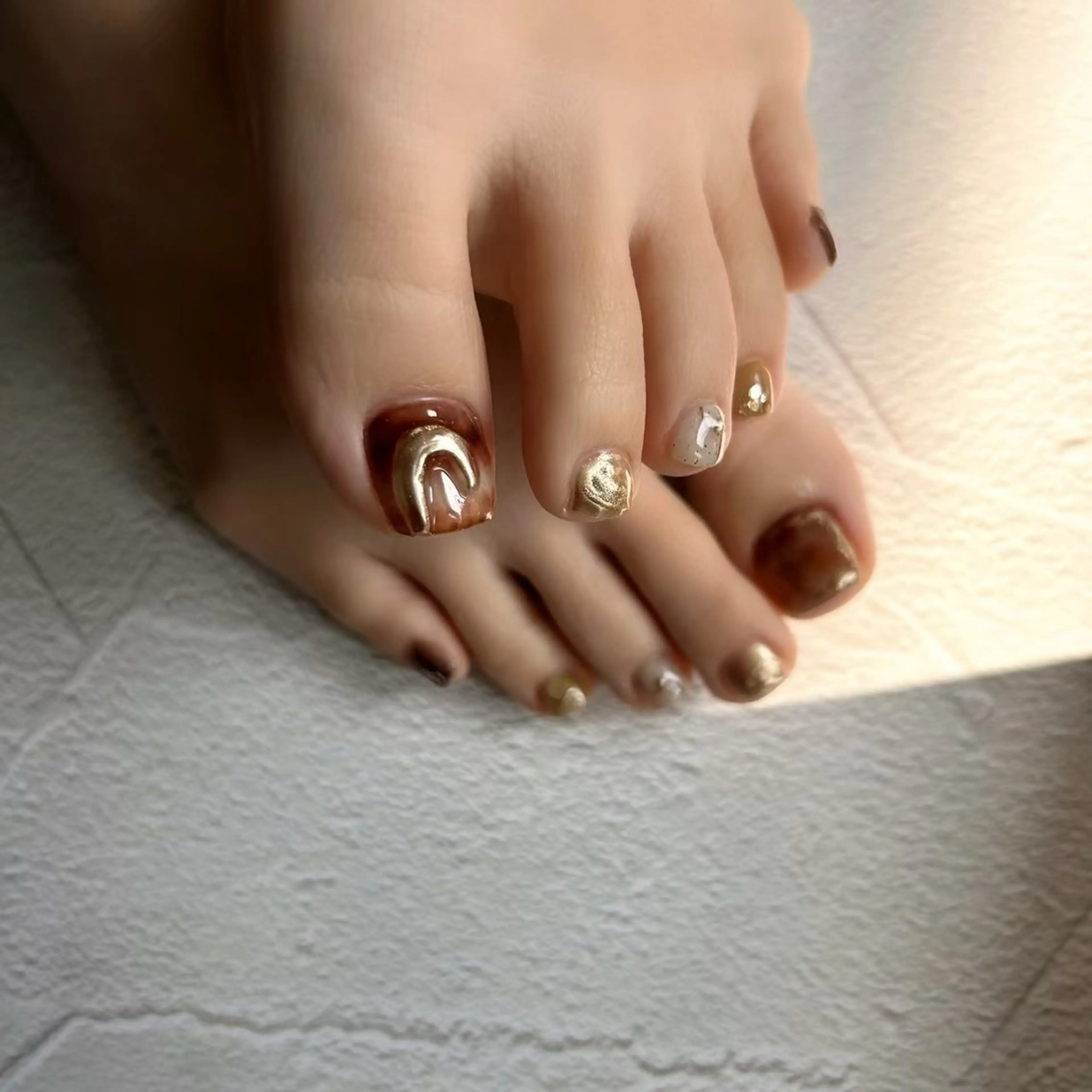 ネイル フットネイル riri. nail salonのネイルデザイン