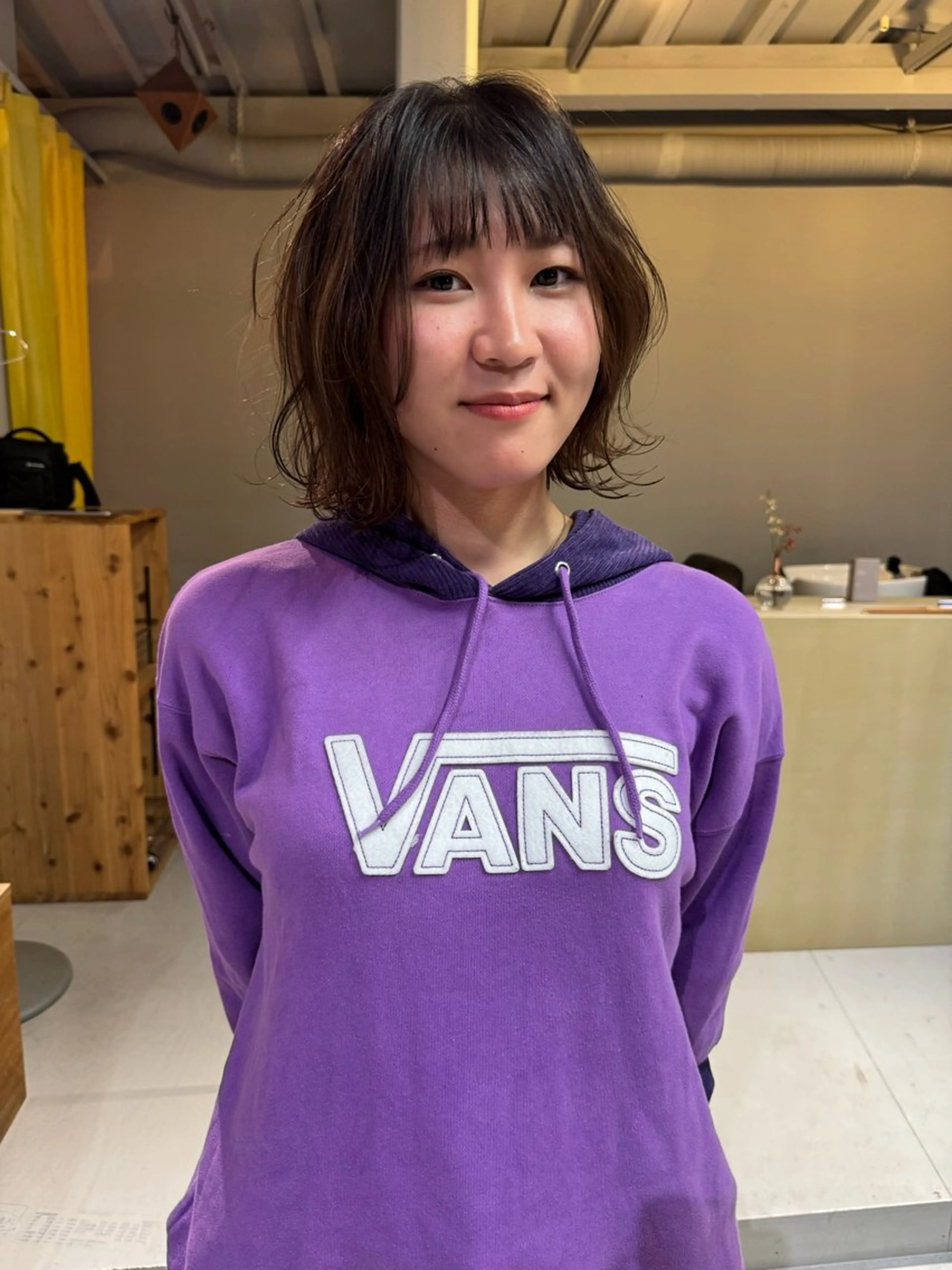 ミディアム カット itosiki所属・金津 魁杜のヘアスタイル