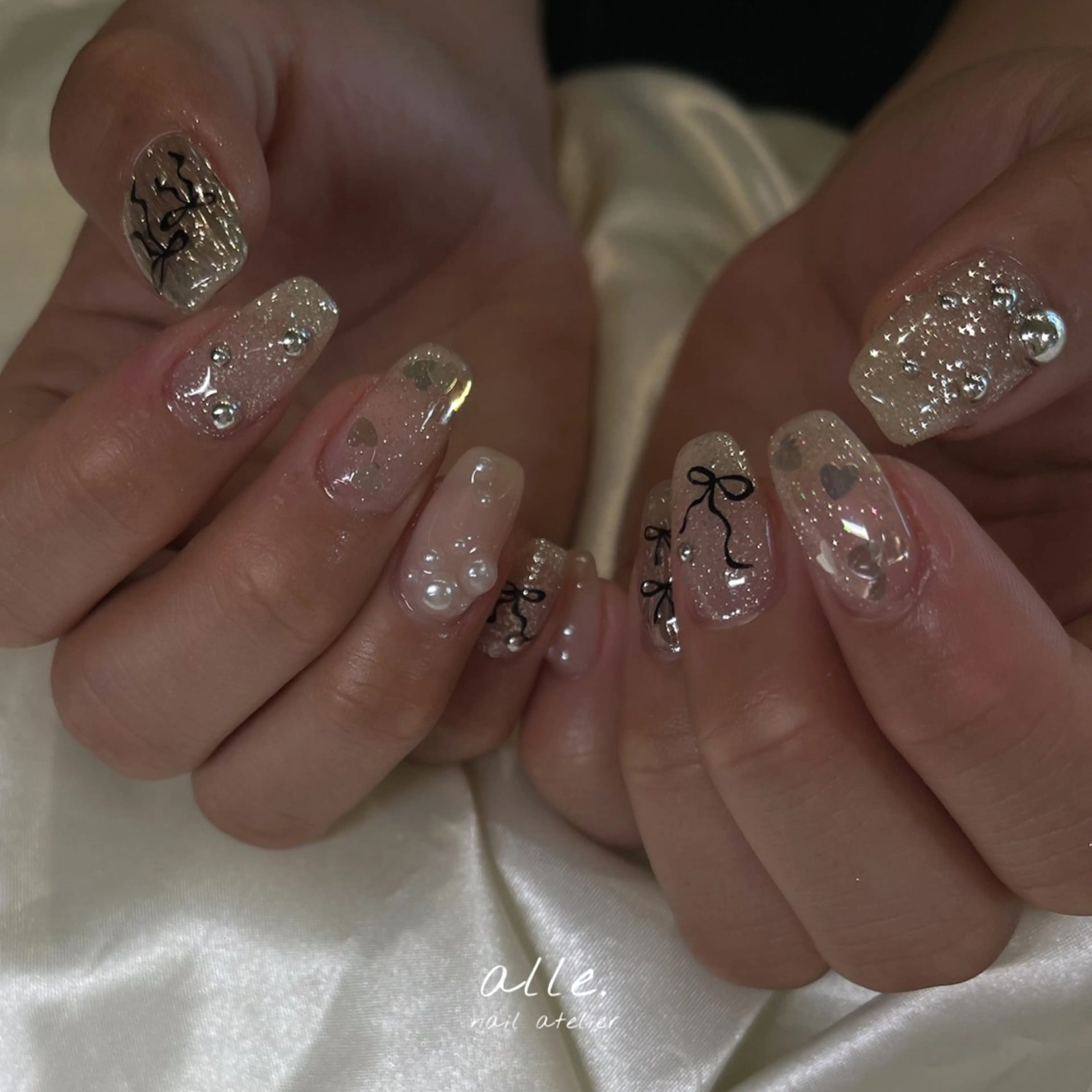 ネイル ハンドネイル atelier alle.のネイルデザイン