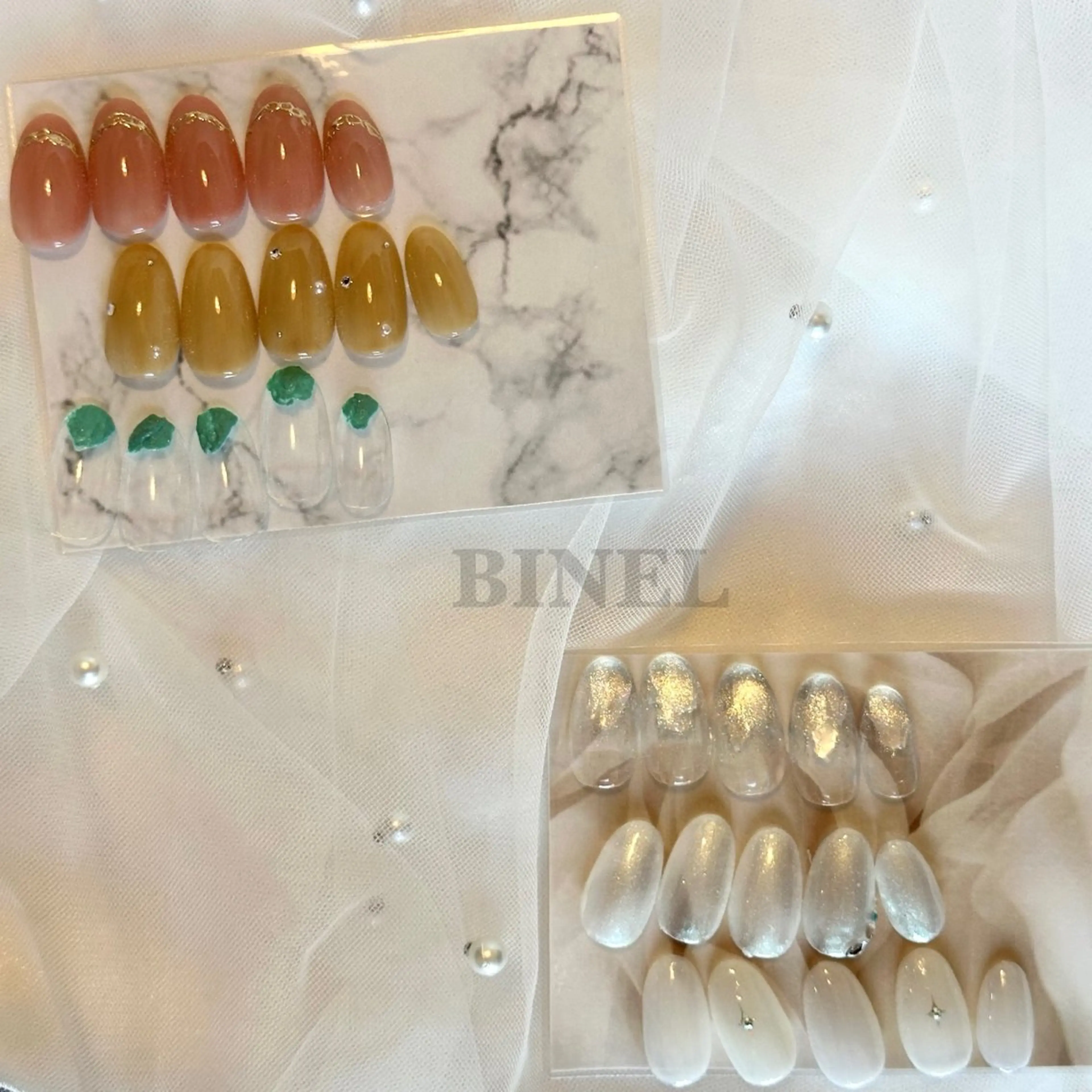 ネイル ネイルチップ BINEL REINAのネイルデザイン