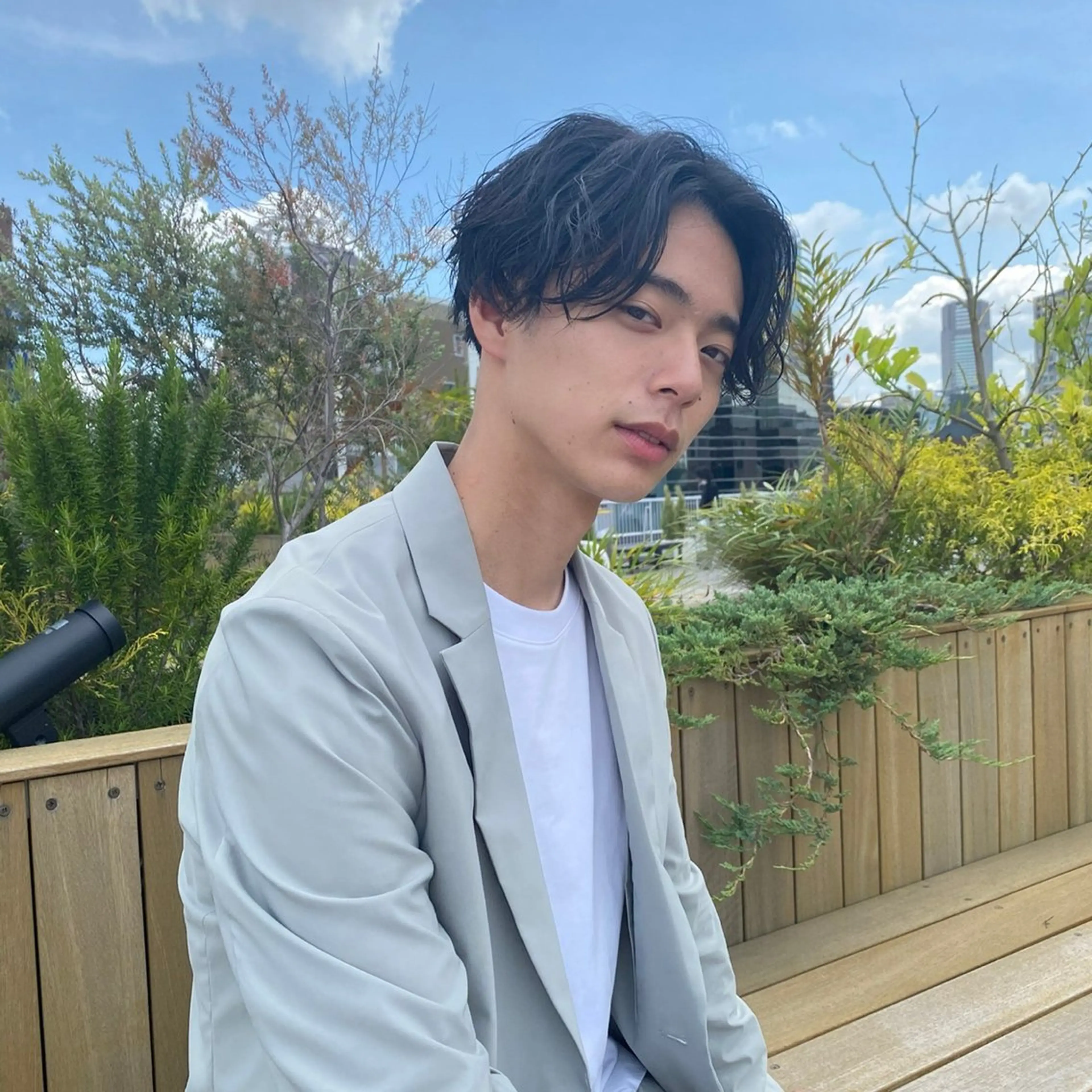 パーマ メンズ メンズパーマ 刈り上げ 新世代パーマ⚡️ の達人トモ⚡️のヘアスタイル