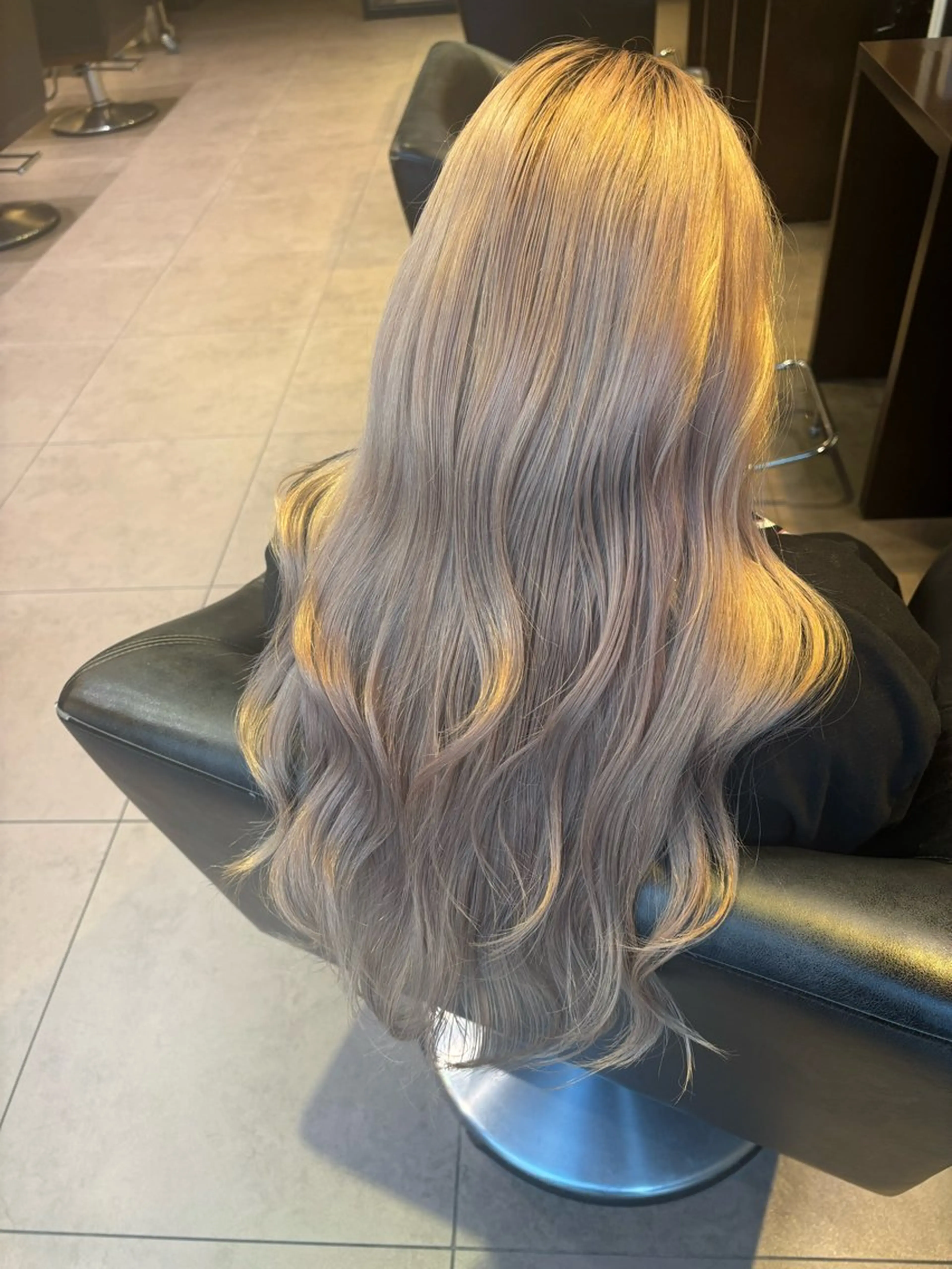 ロング カラー ヘアアレンジ rad心斎橋 airi۫ ꣑ৎのマツエク・マツパデザイン