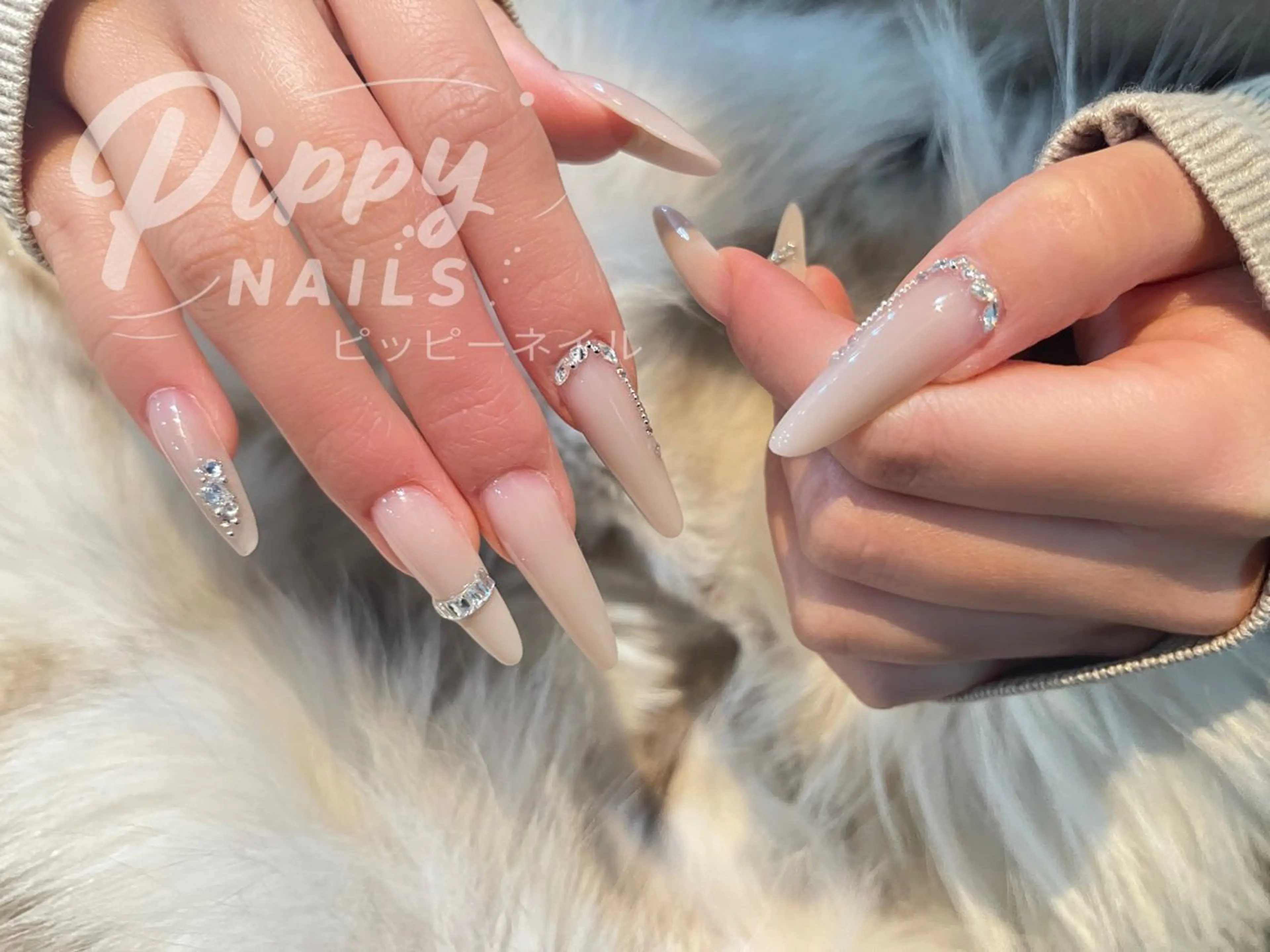 ネイル フレンチネイル ジェルネイル 持ち込み オフィスネイル ワンカラーネイル ハンドネイル ハンドケア PIPPY NAILSのネイルデザイン