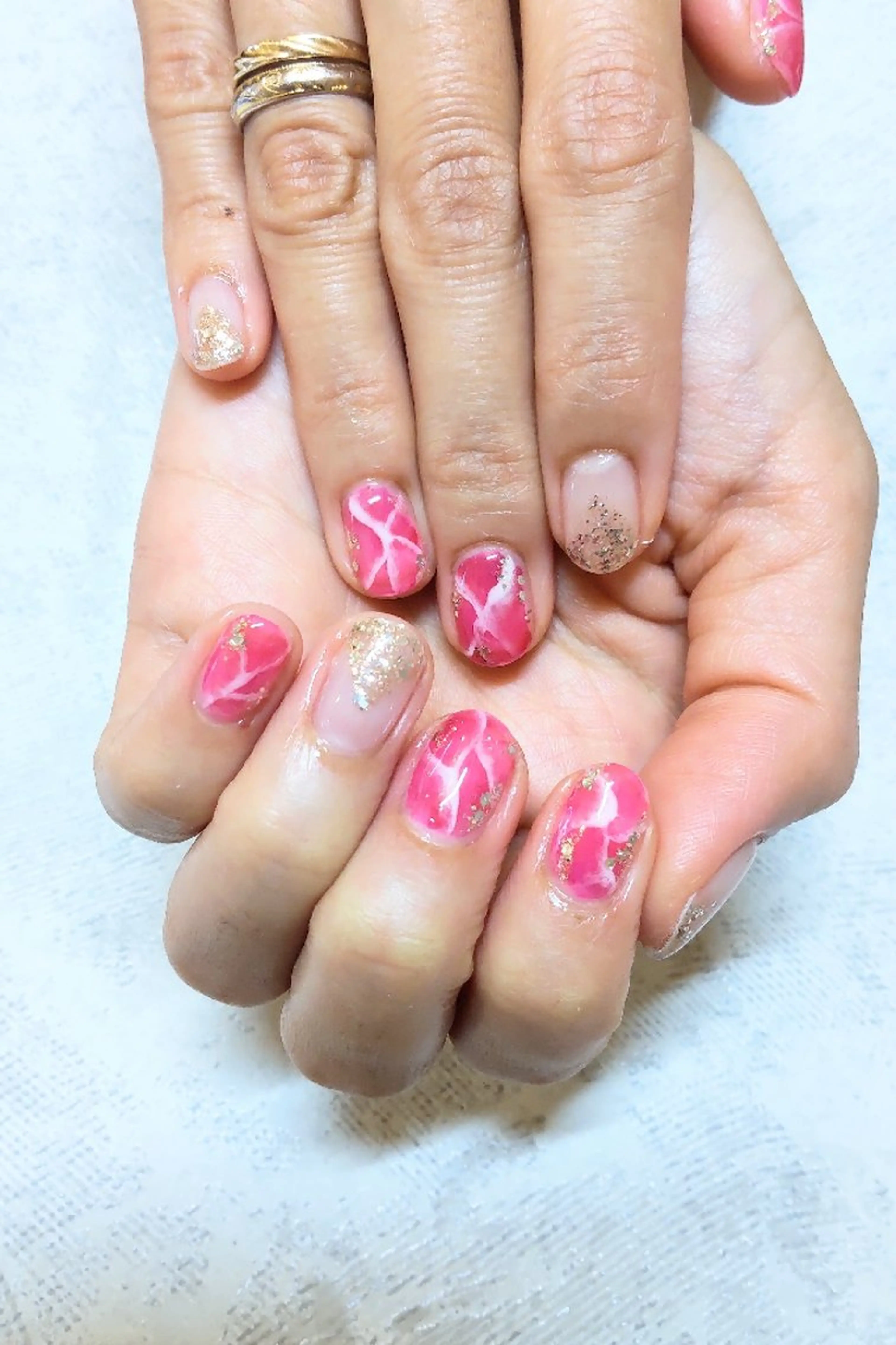 ネイル ニュアンスネイル CHOUETTE所属・CHOUETTE MIOのネイルデザイン