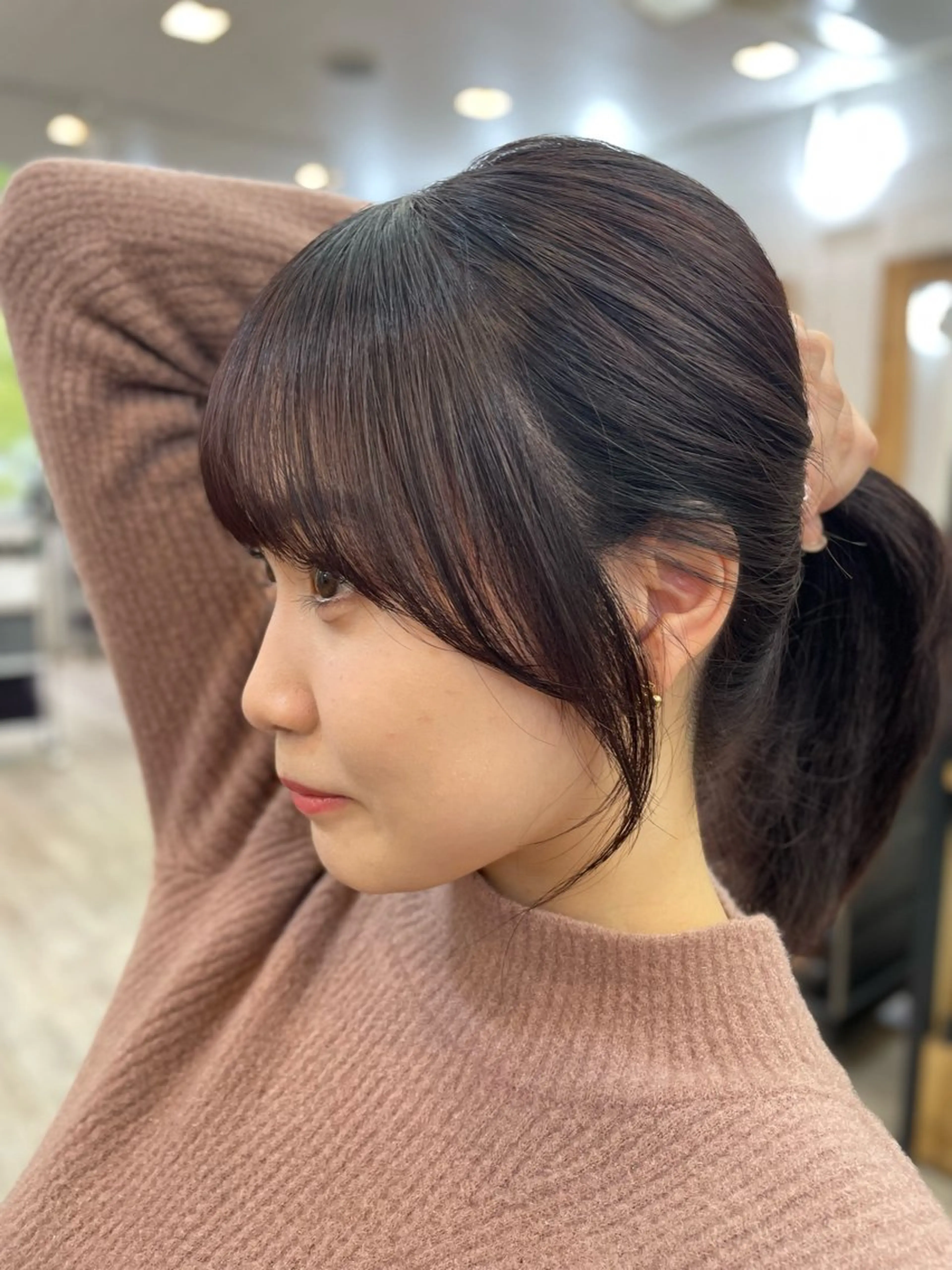 セミロング カット トリートメント HIKARU副店長/ ✨️髪質改善のヘアスタイル