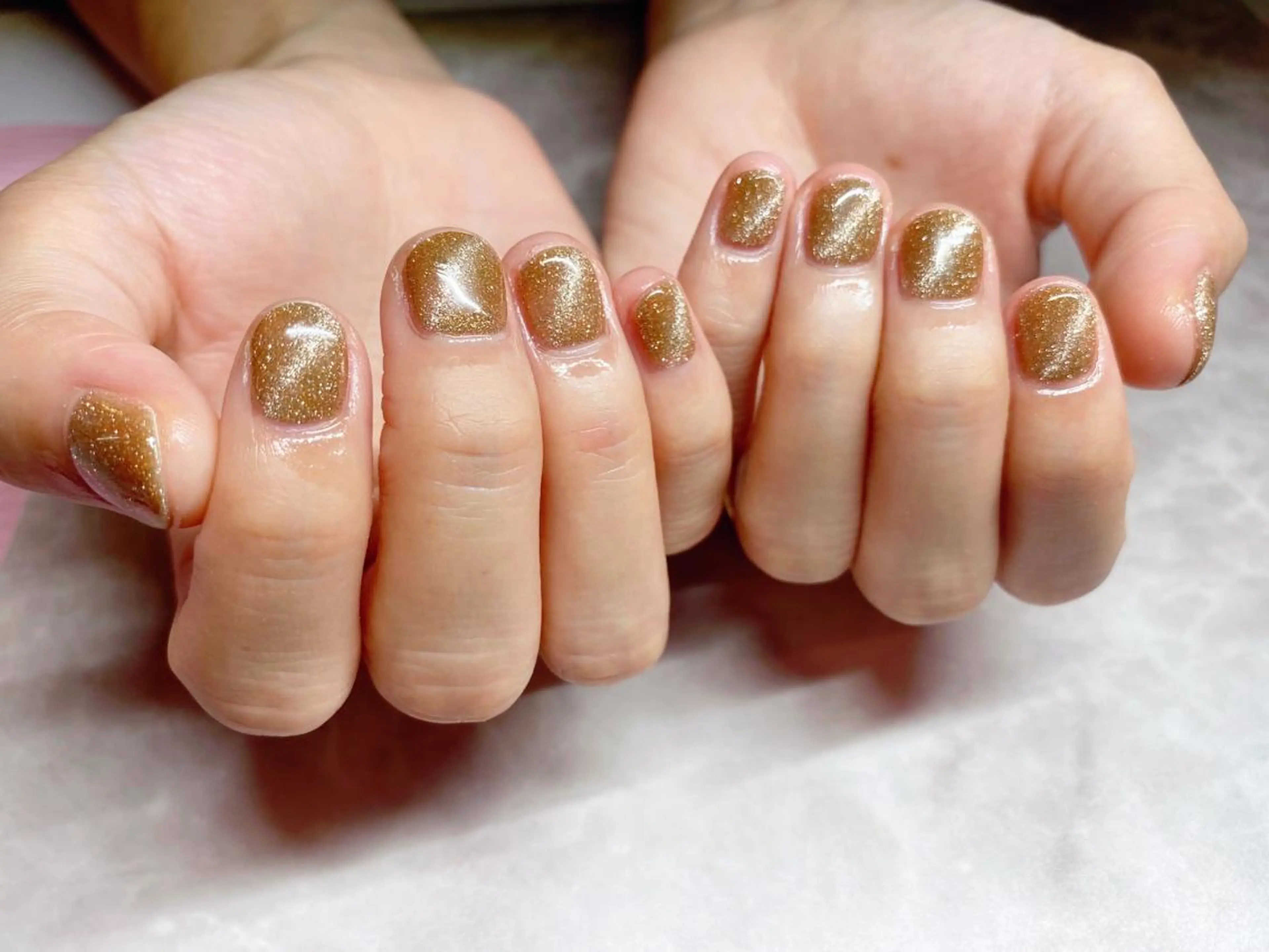 ネイル マグネットネイル マグネットワンカラー ワンカラーネイル ハンドネイル Nail salon MEGUMIのネイルデザイン