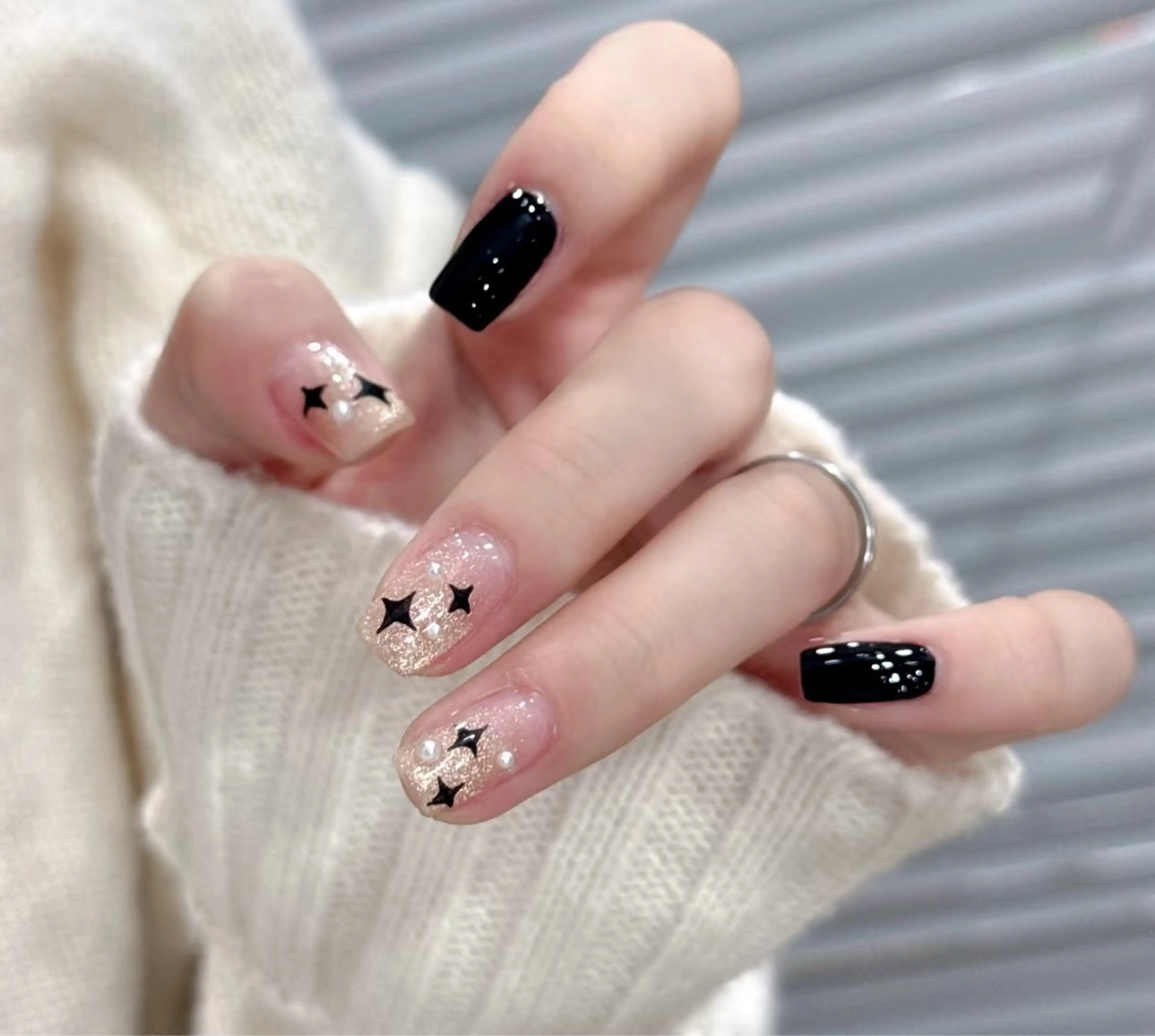 ネイル シンプルネイル seventeen  nail所属・S nailのネイルデザイン