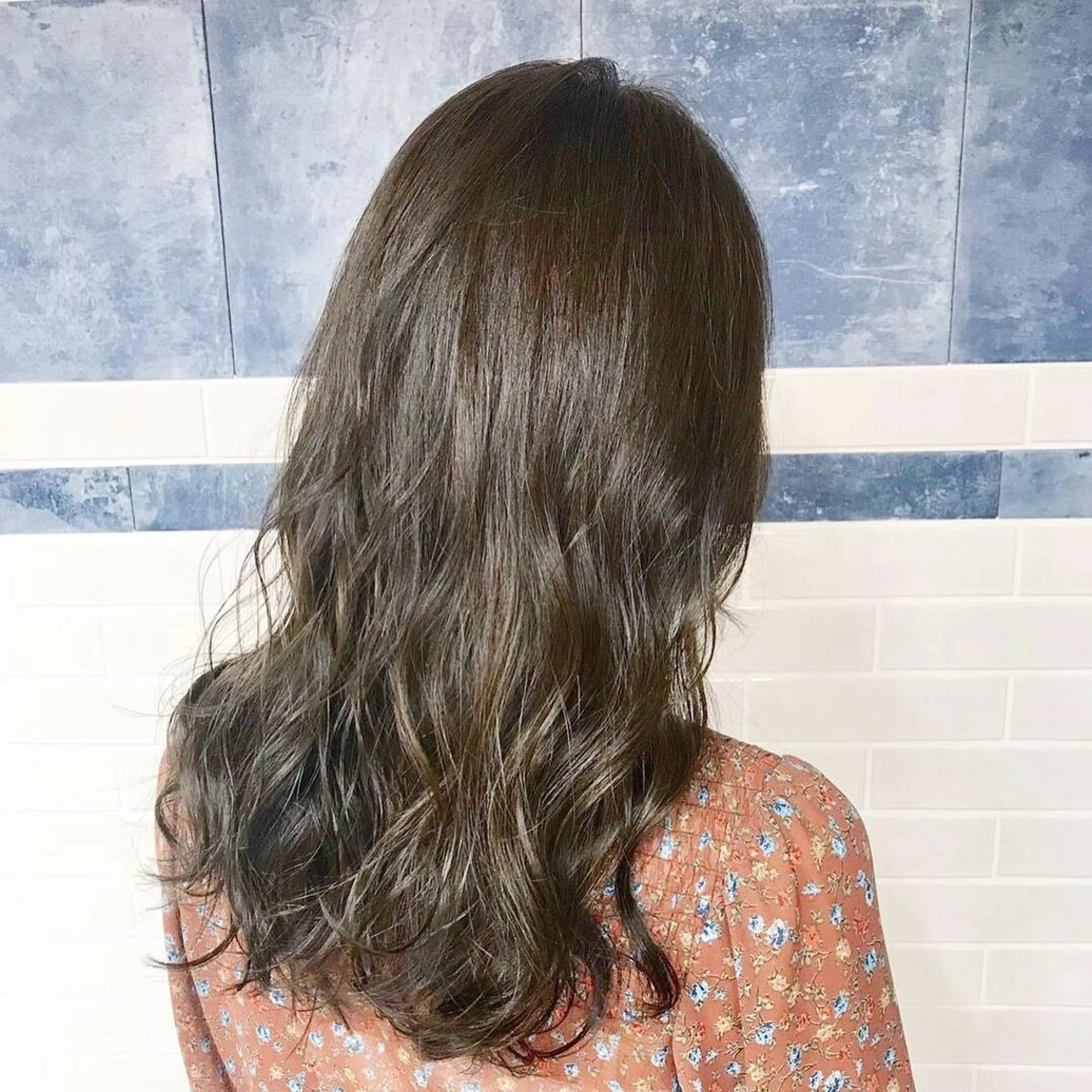 ロング カラー アディクシーカラー カット ヘアカラー トリートメント ❤️Ruminate 日暮里店❤️のヘアスタイル