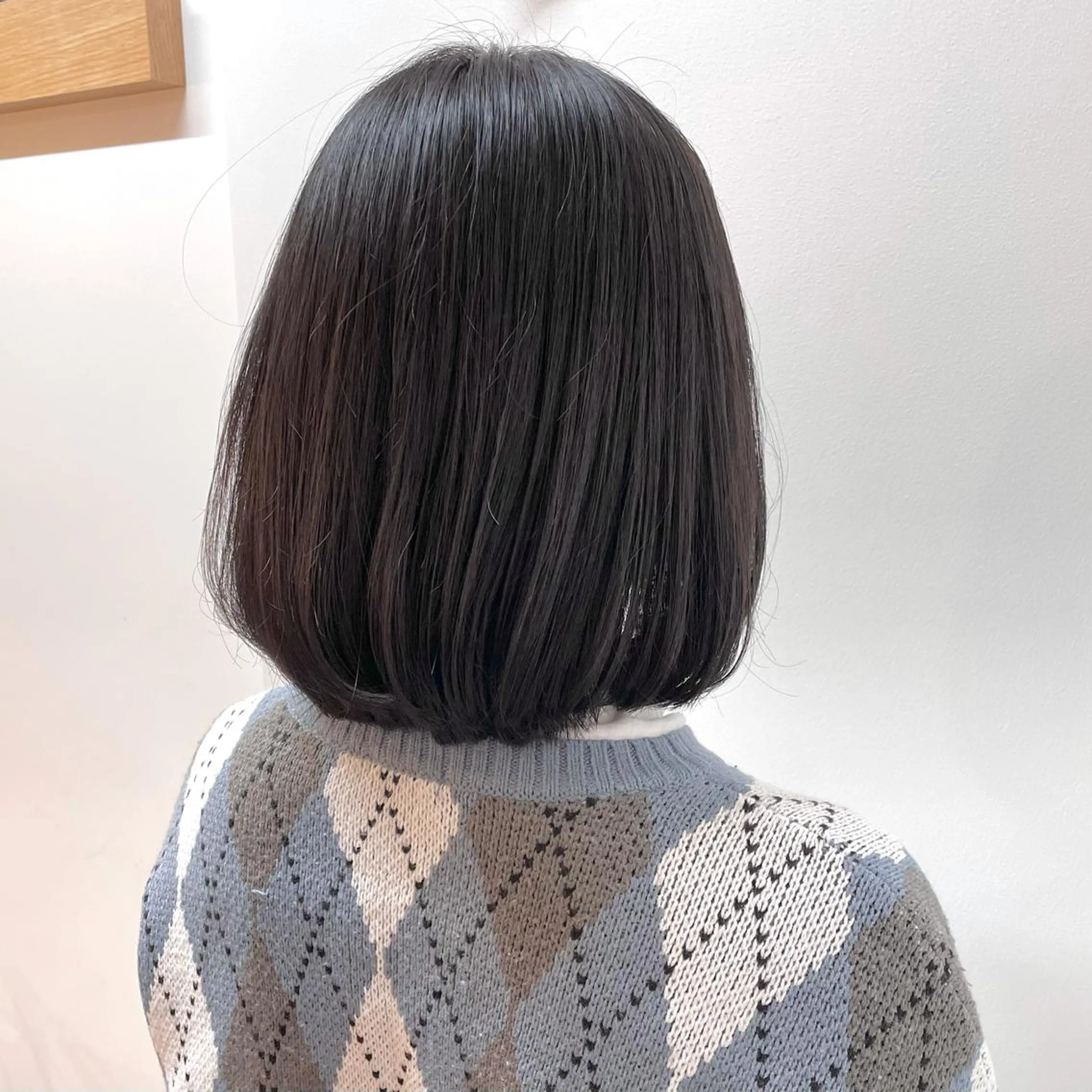 ミディアム ボブ 鈴木 美穂のヘアスタイル