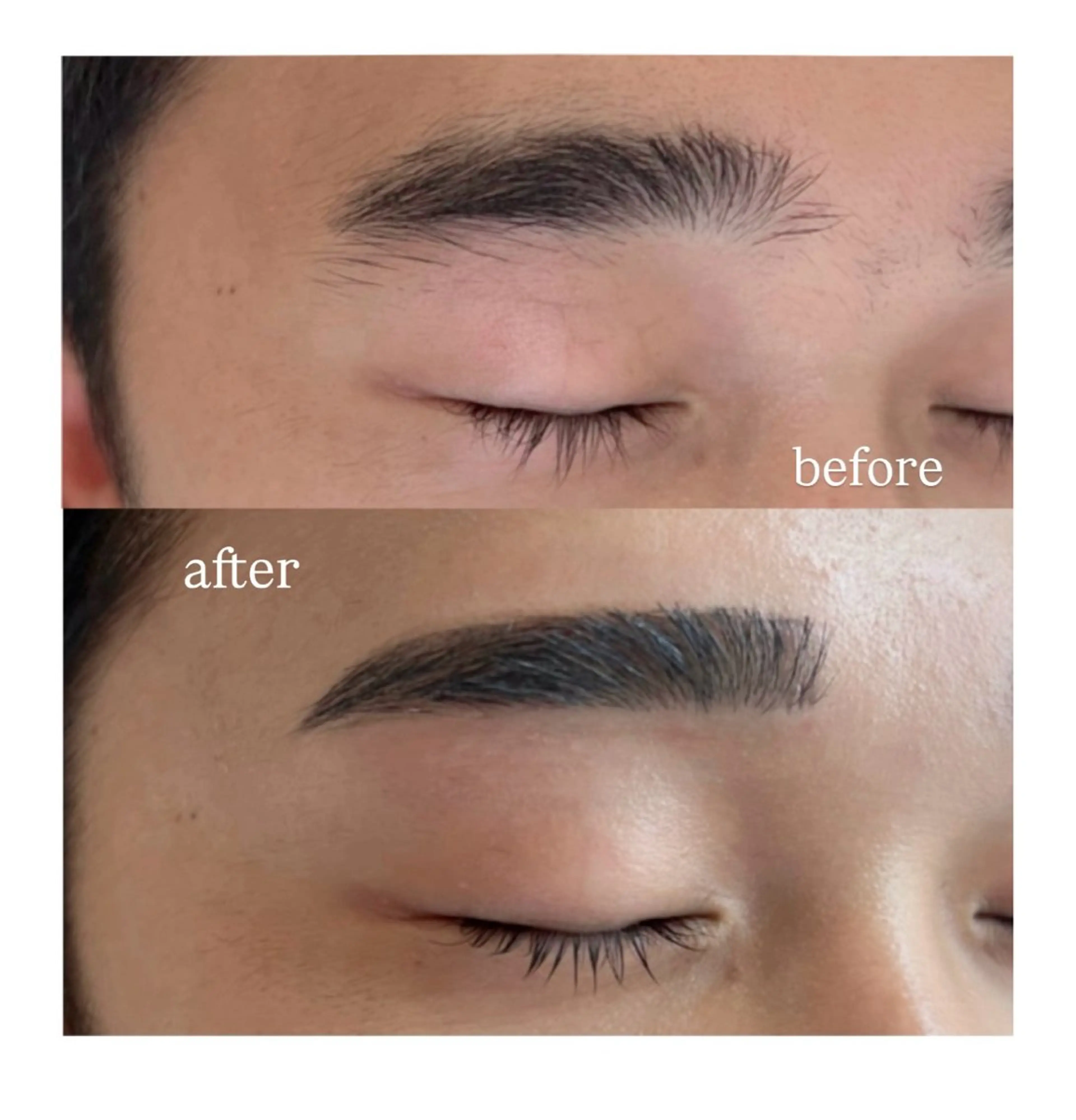 メンズ アイブロウ ハリウッドブロウリフト Lill  by  Flag  上通店所属・LillbyFlag / RYUのマツエク・マツパデザイン