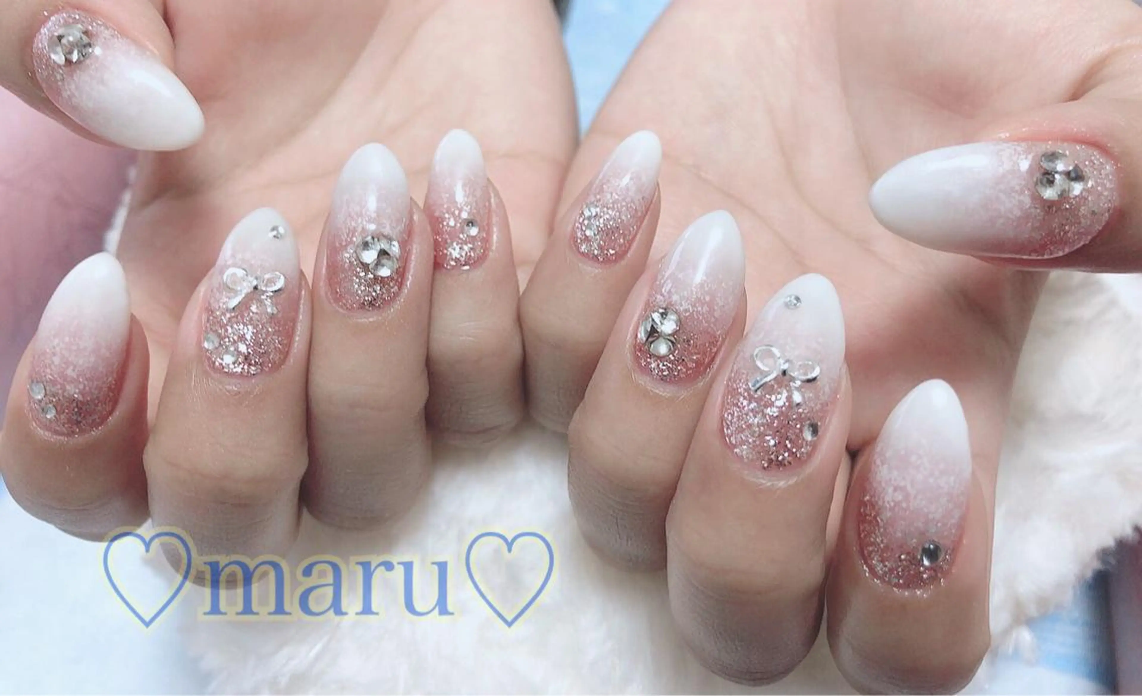 ネイル ハンドネイル フットネイル まるみ ♡のネイルデザイン