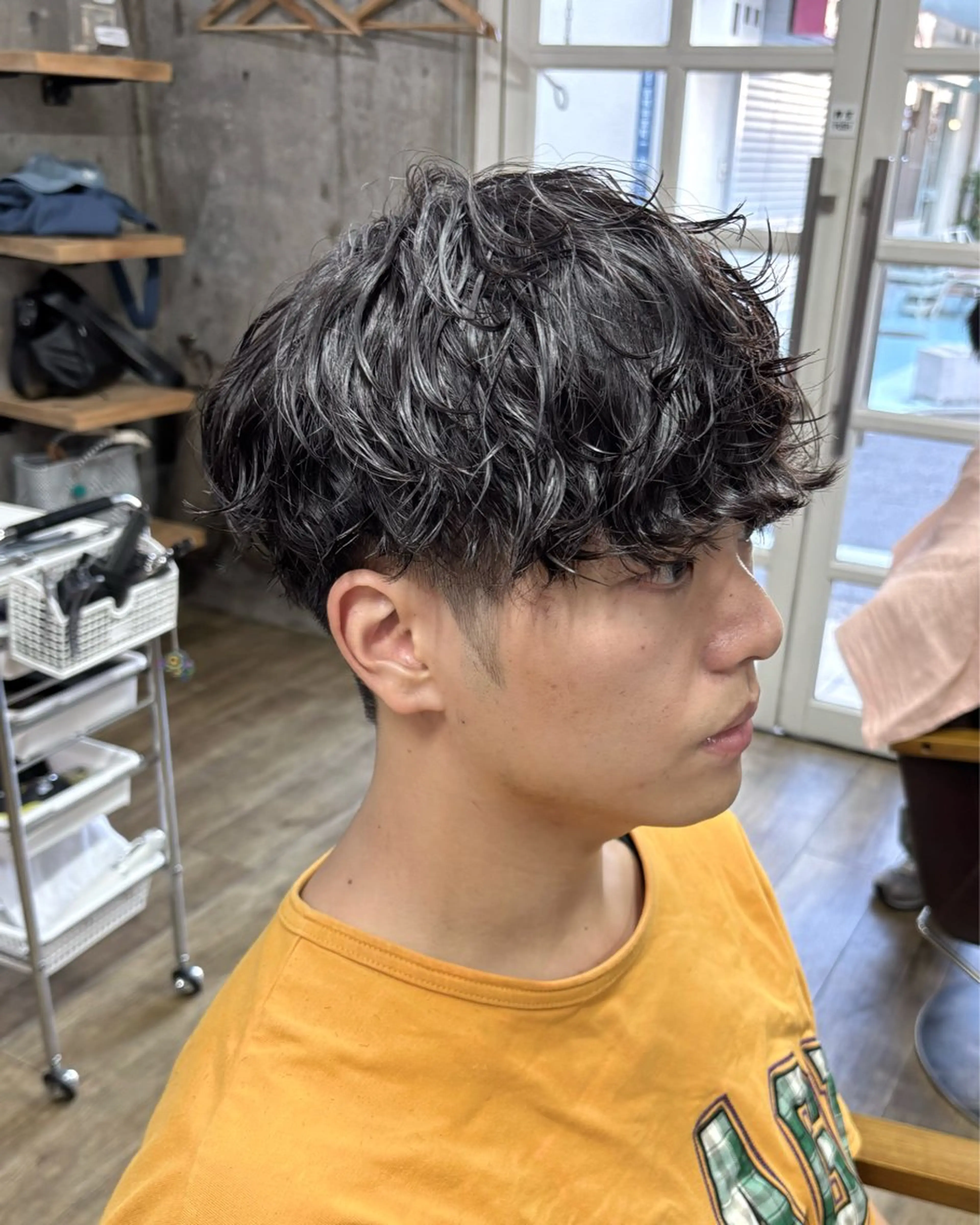 パーマ メンズ メンズパーマ homme, famille raugh【オム・ファミーユ・ラグ】所属・【メンズ特化】パーマ /マッシュ/たいちのヘアスタイル