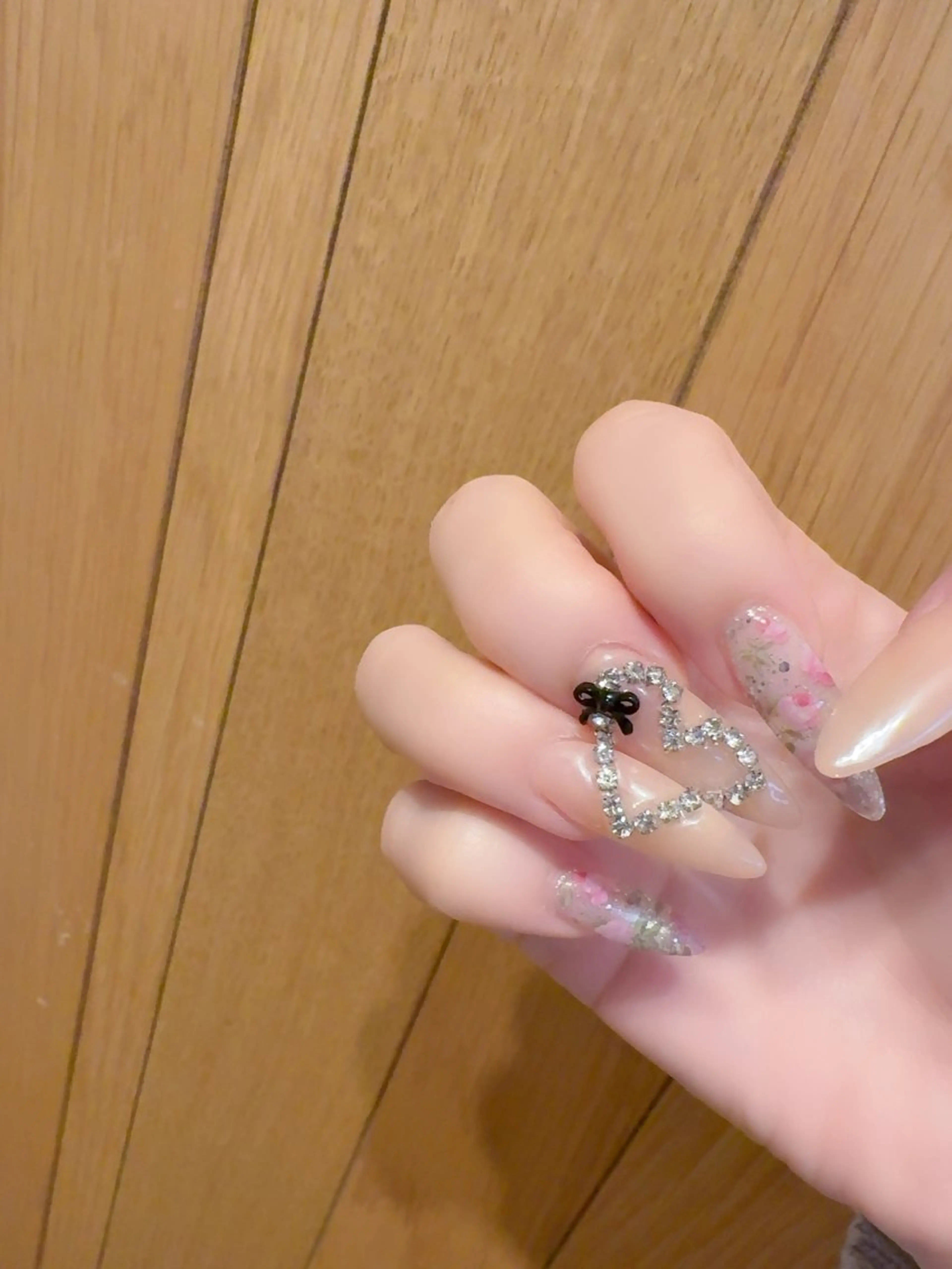 ネイル ハンドネイル 艶/マグネット/網紅 /韓国/岩下りほのネイルデザイン